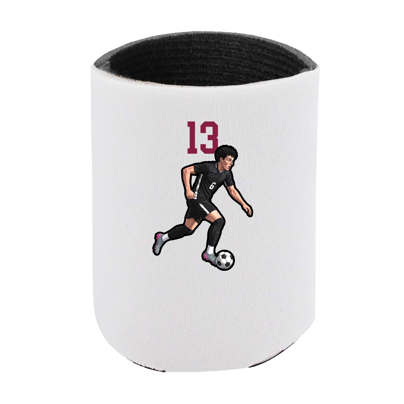 Can Holder — Number Top in White