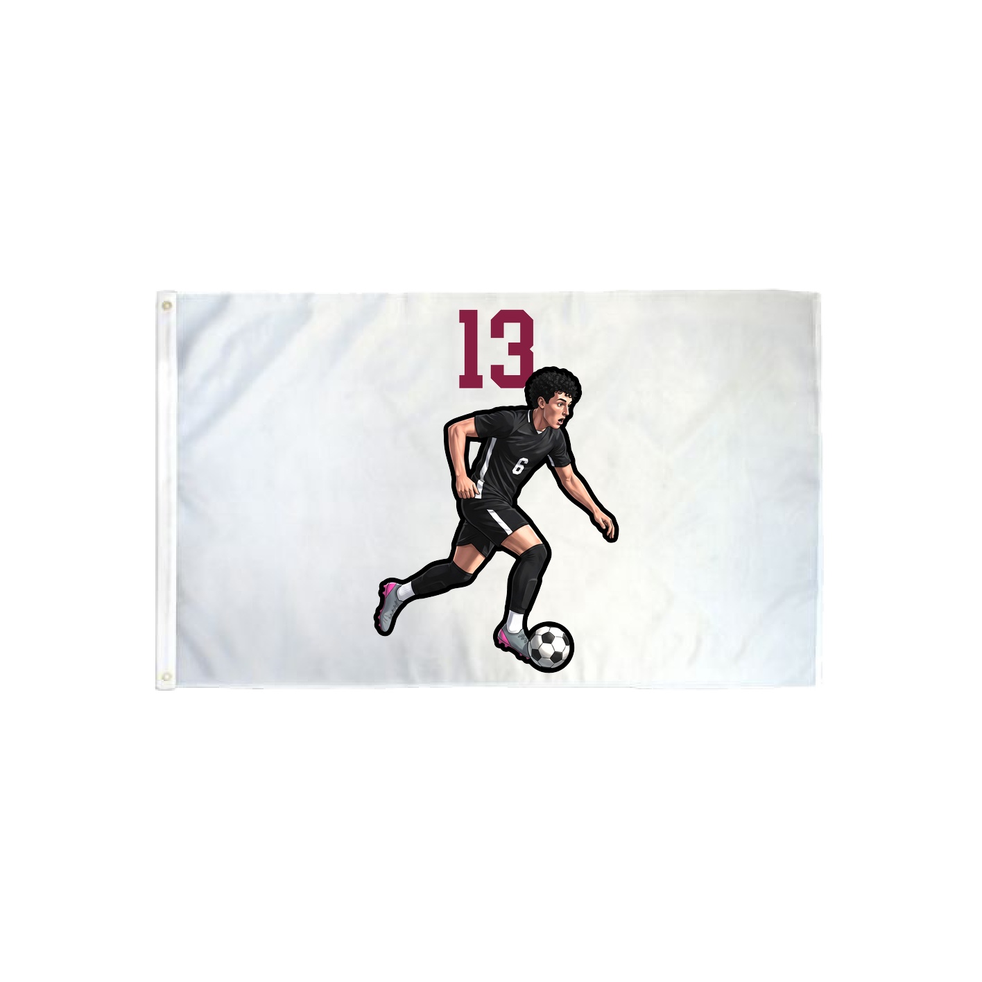 3x5 Flag — Number Top in Classic