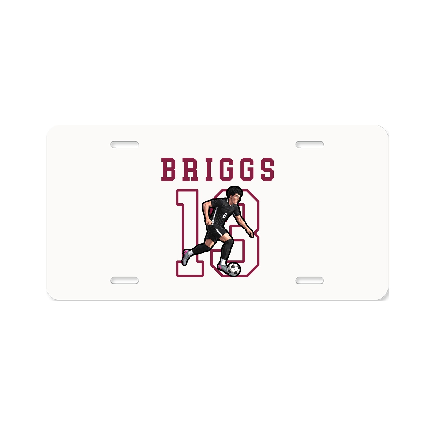 License Plate — Shirsey in Classic