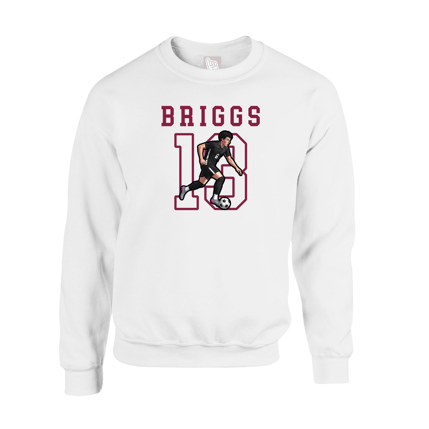 Fleece Crew — Shirsey in White