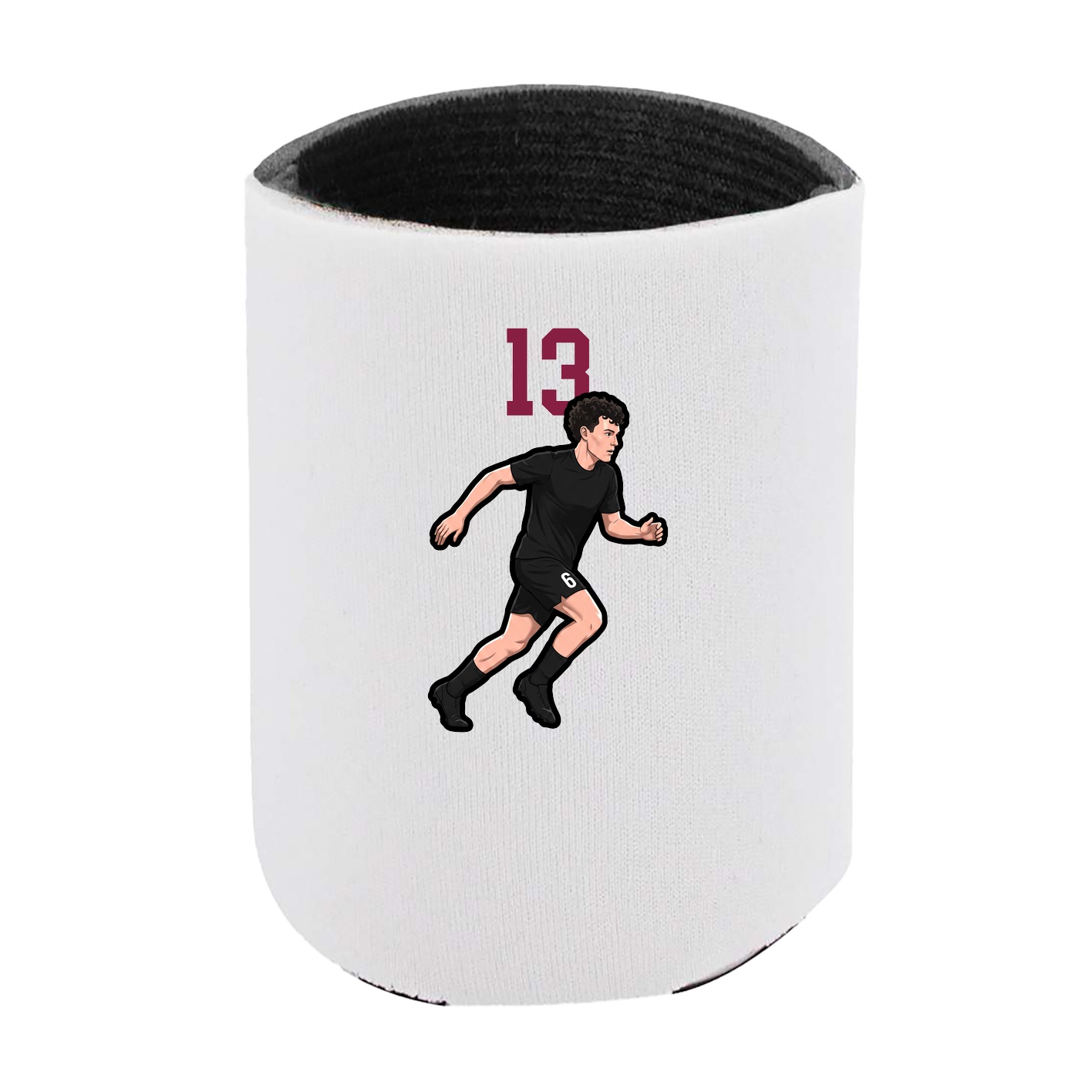 Can Holder — Number Top in White