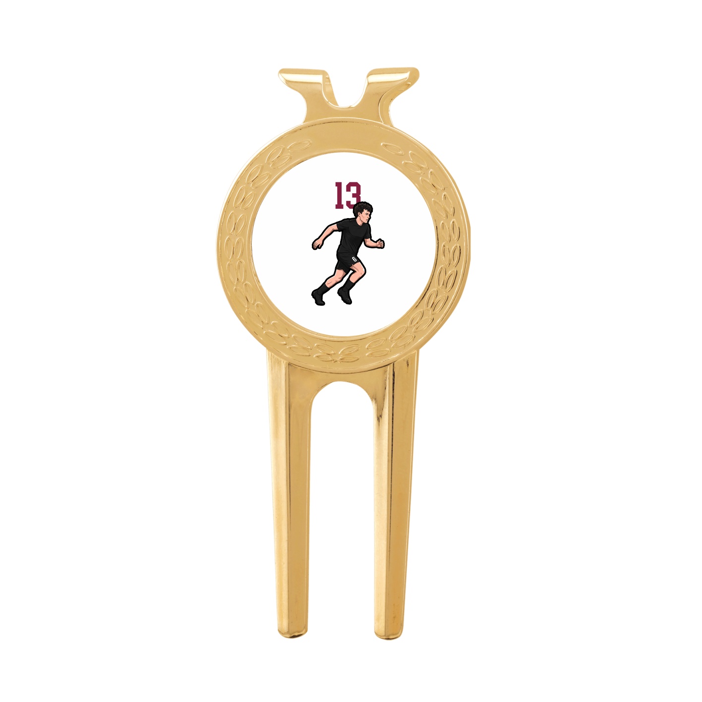 Divot Tool with Ball Marker — Number Top in Classic