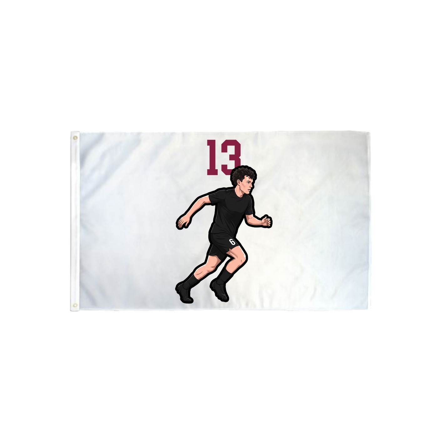 3x5 Flag — Number Top in Classic