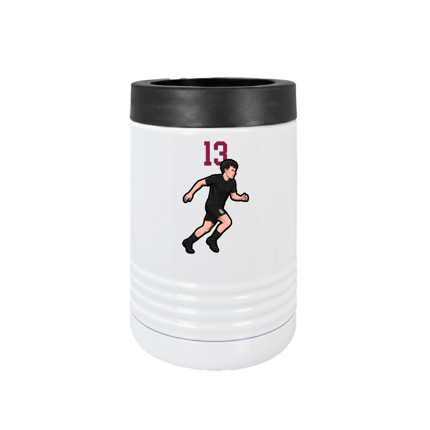 Beverage Holder — Number Top in White