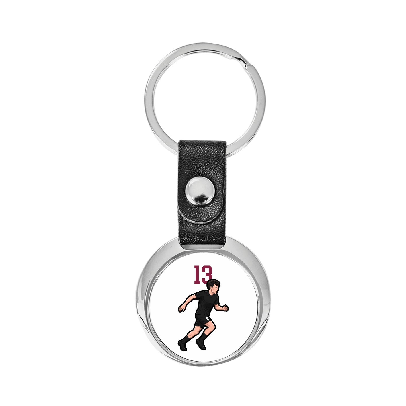 Key Chain — Number Top in Classic