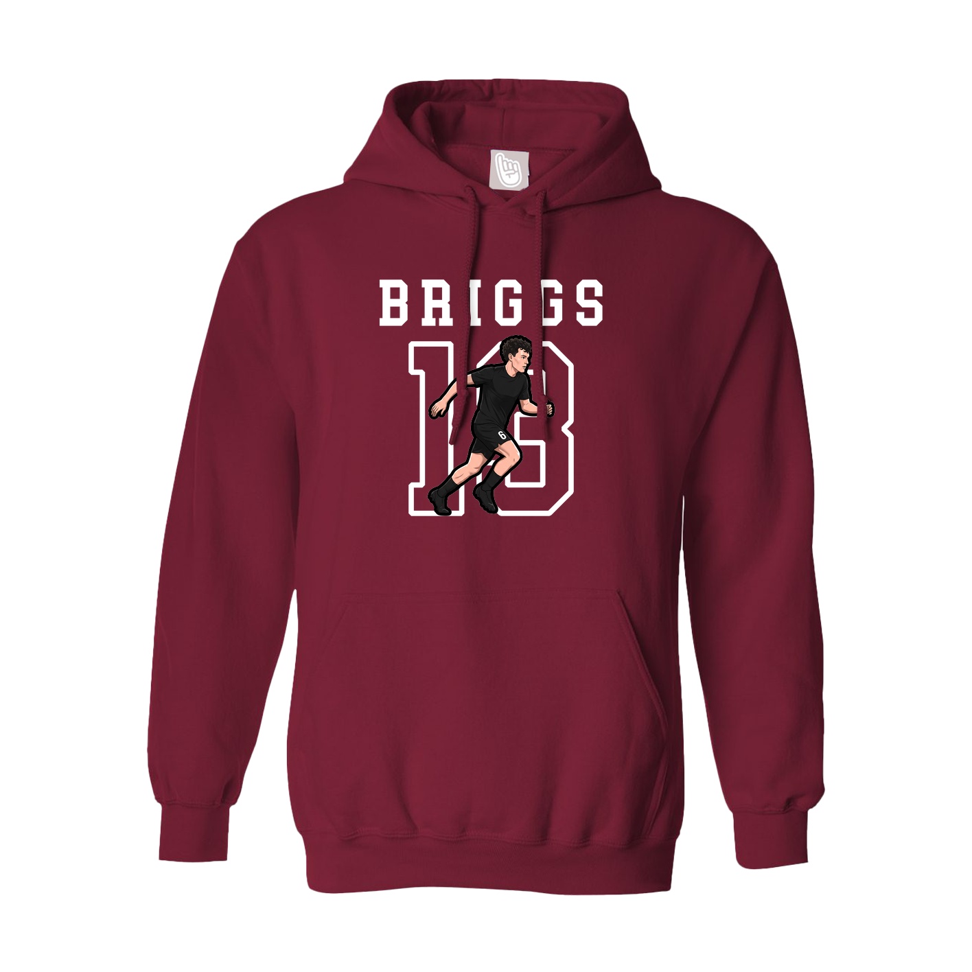 Hoodie — Shirsey in Cardinal