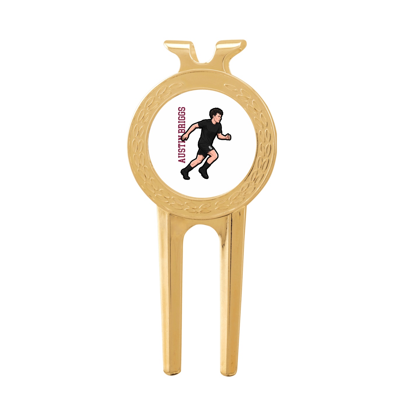 Divot Tool with Ball Marker — Name Vertical in Classic