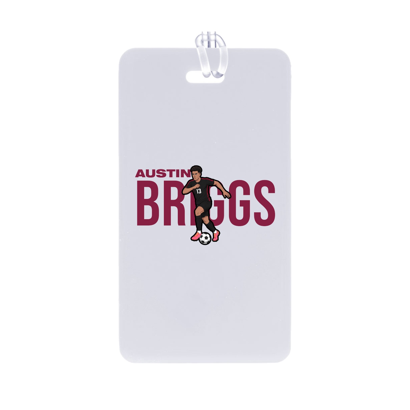 Bag Tag — Player Name in Classic