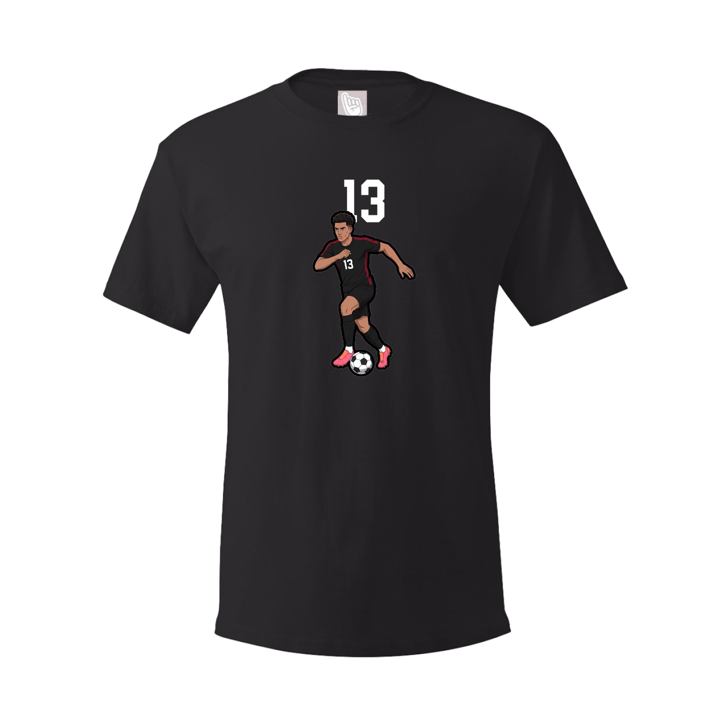 Tee — Number Top in Black