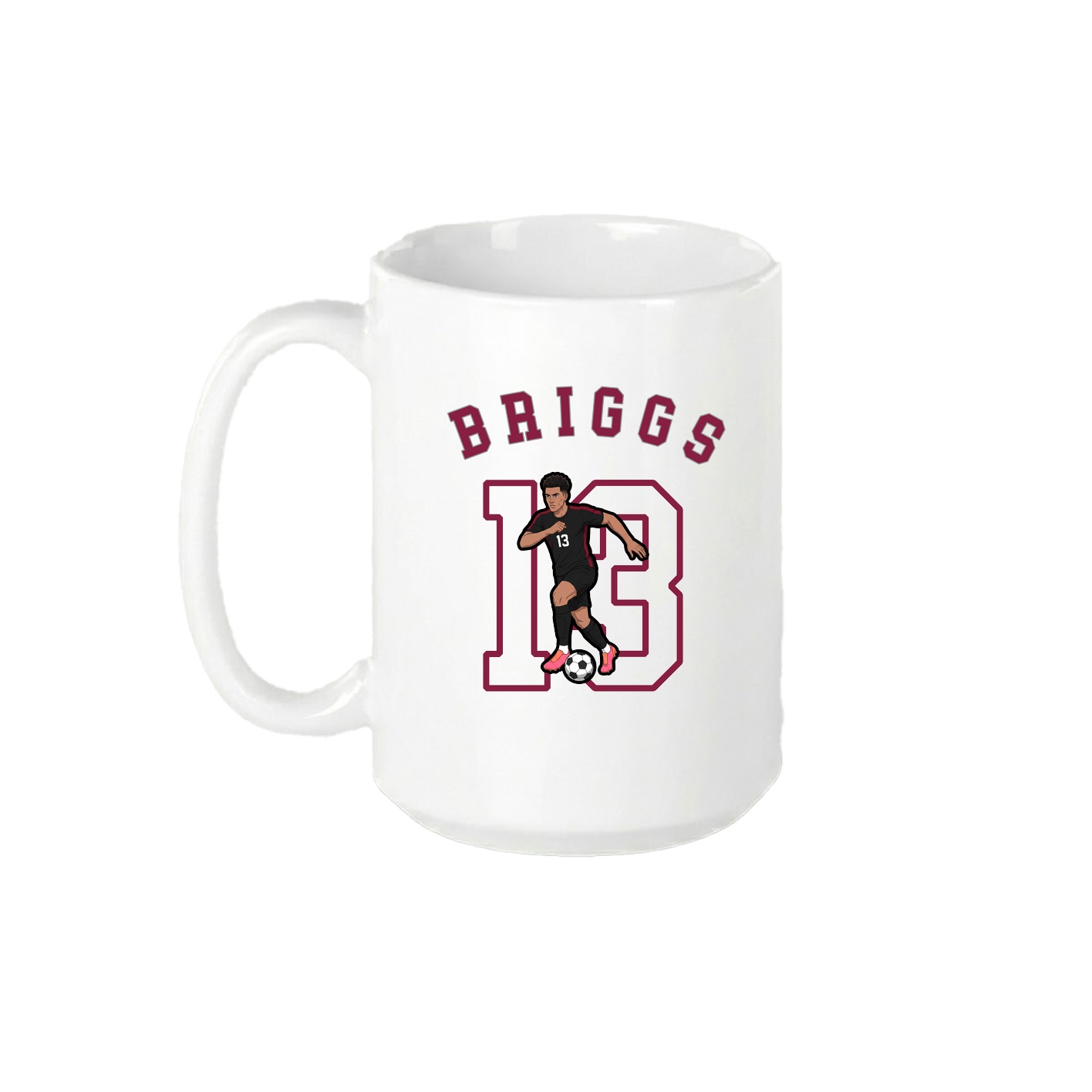 15oz Coffee Mug — Shirsey Arch in White