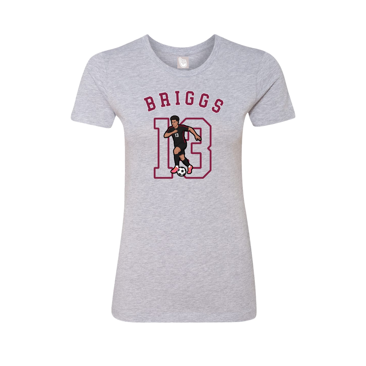 Womens Tee — Shirsey Arch in Grey
