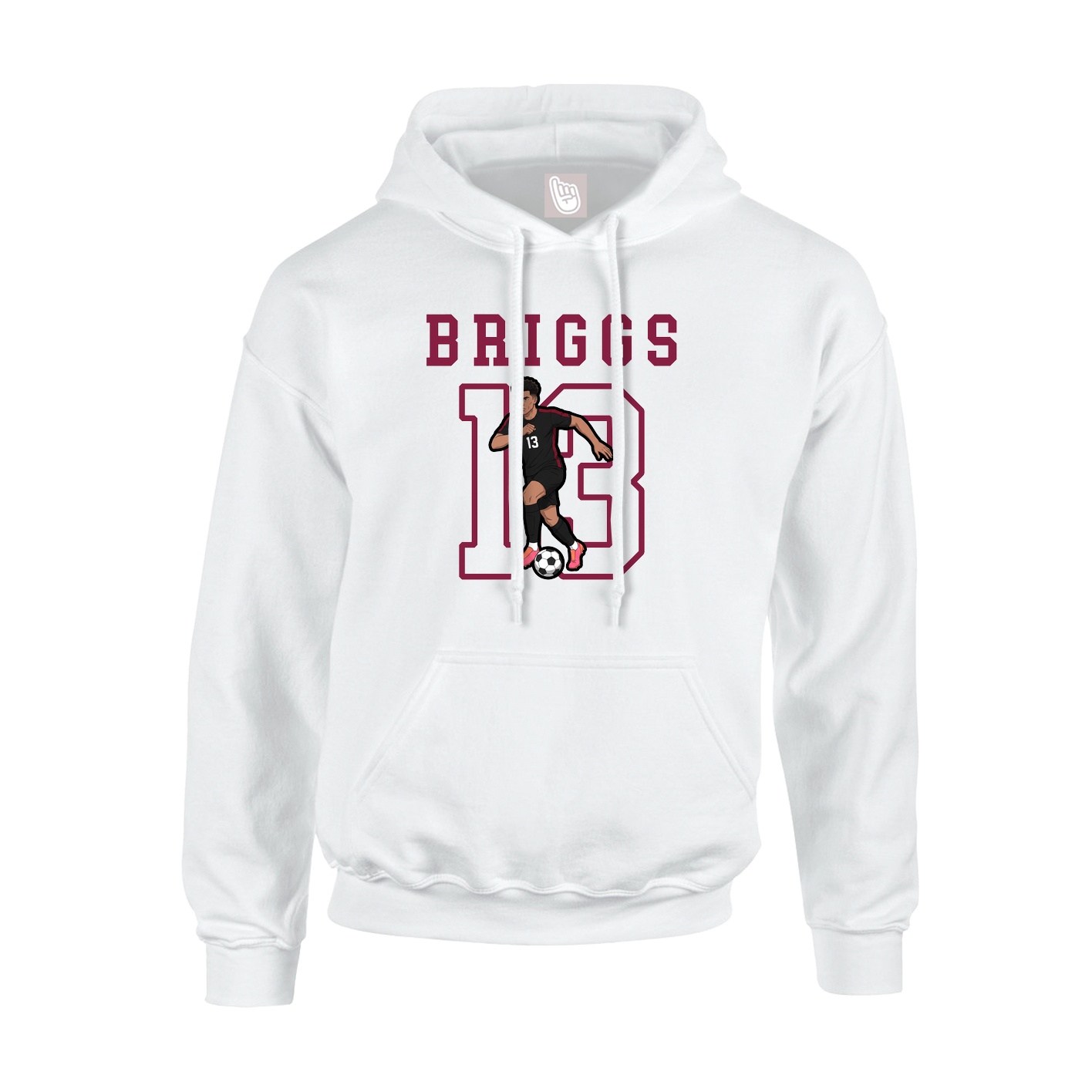 Youth Hoodie — Shirsey in White