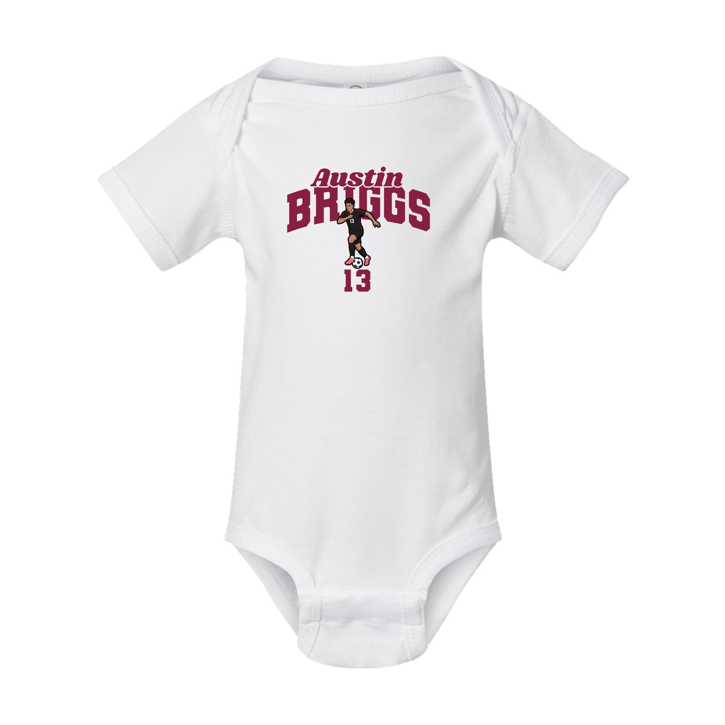 Baby Onesie — Signature Arch in White