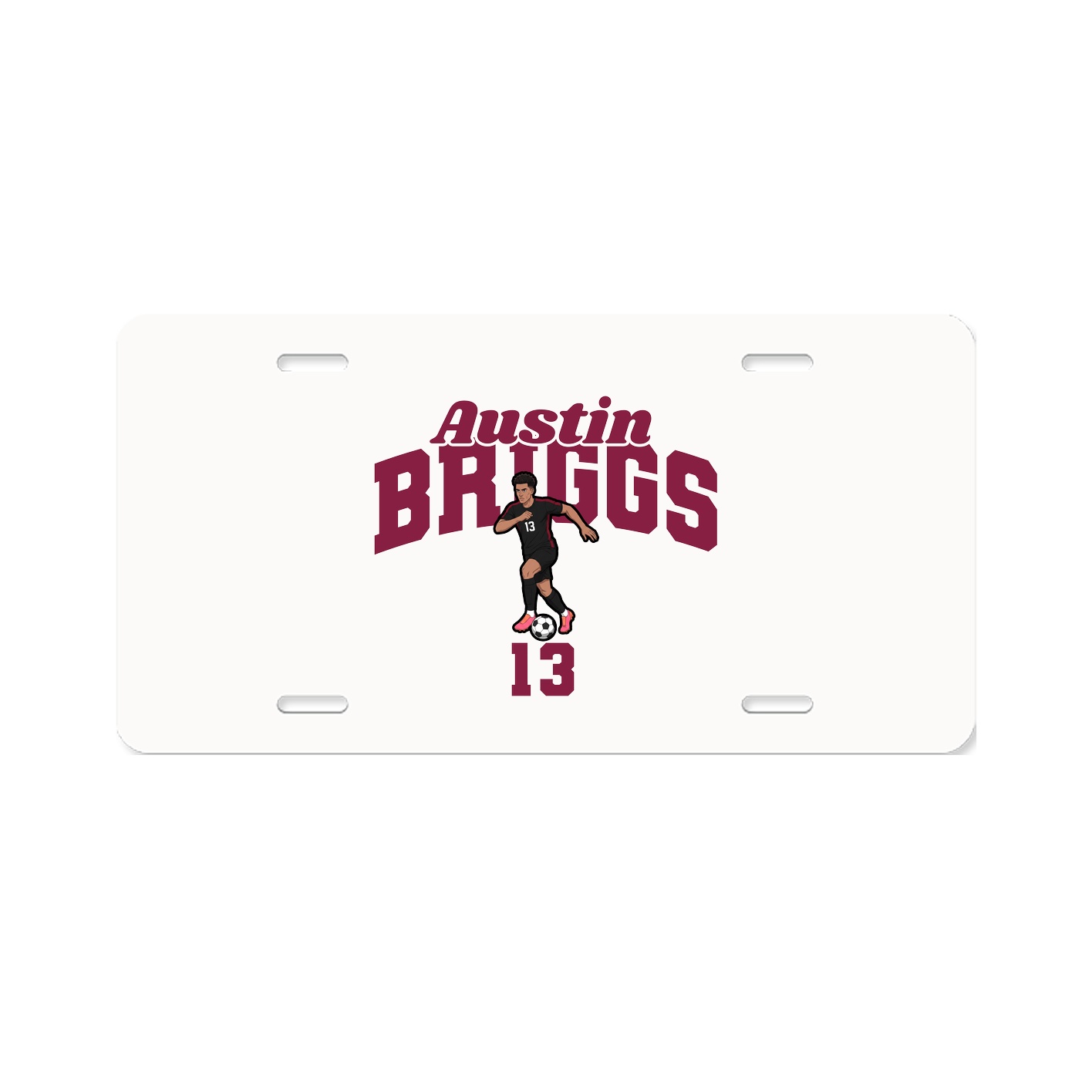 License Plate — Signature Arch in Classic