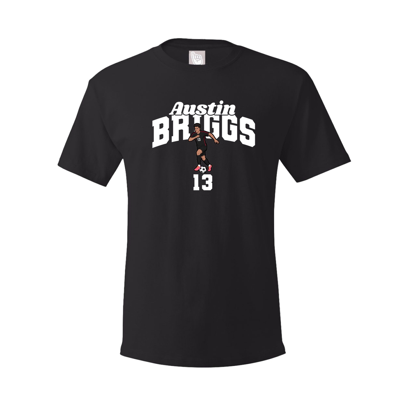 Youth Tee — Signature Arch in Black