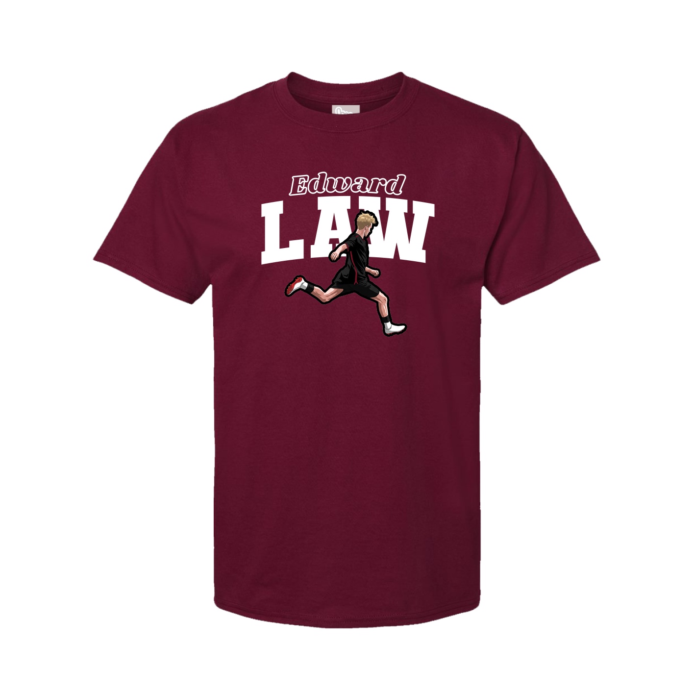 Tee — Name Arch in Cardinal