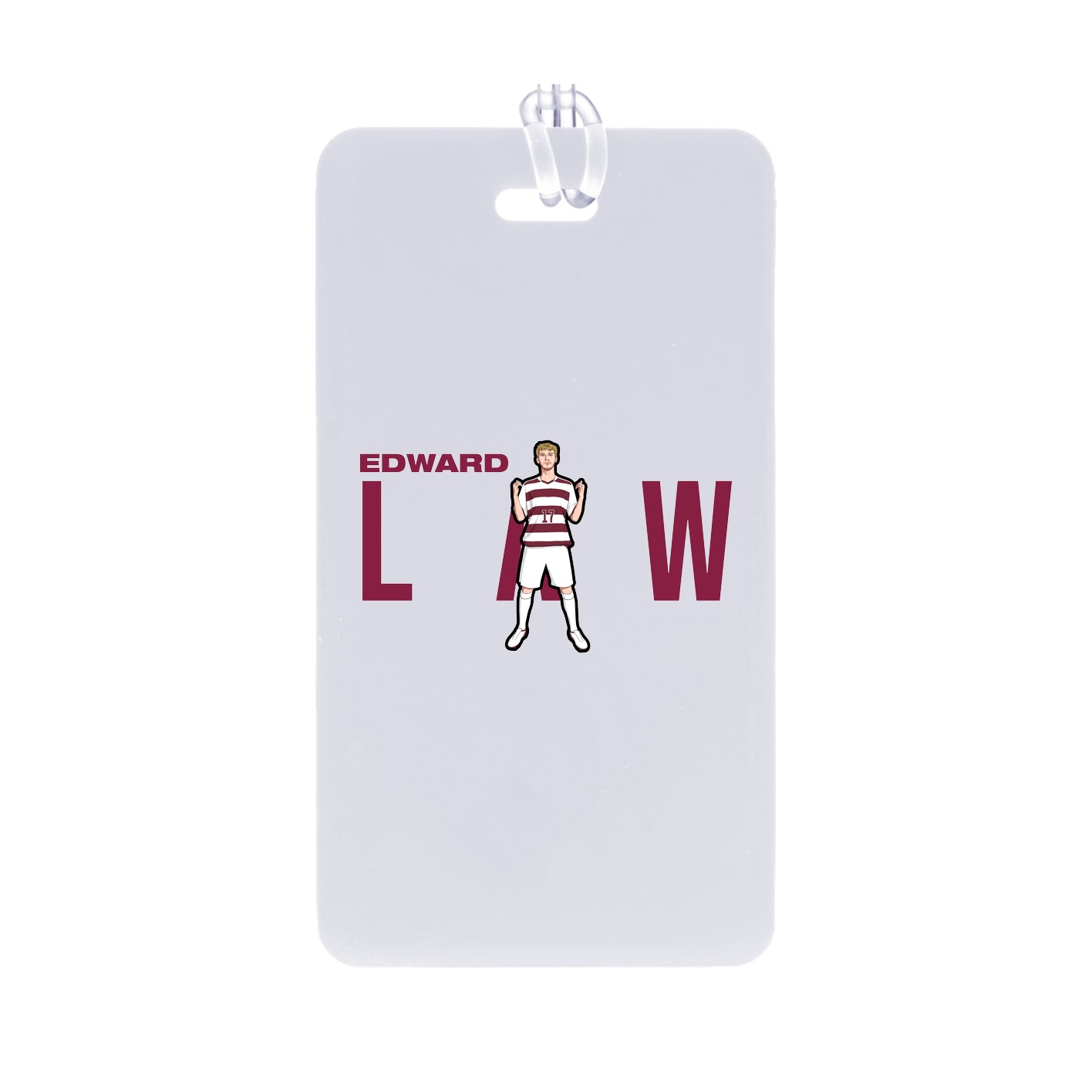 Bag Tag — Player Name in Classic