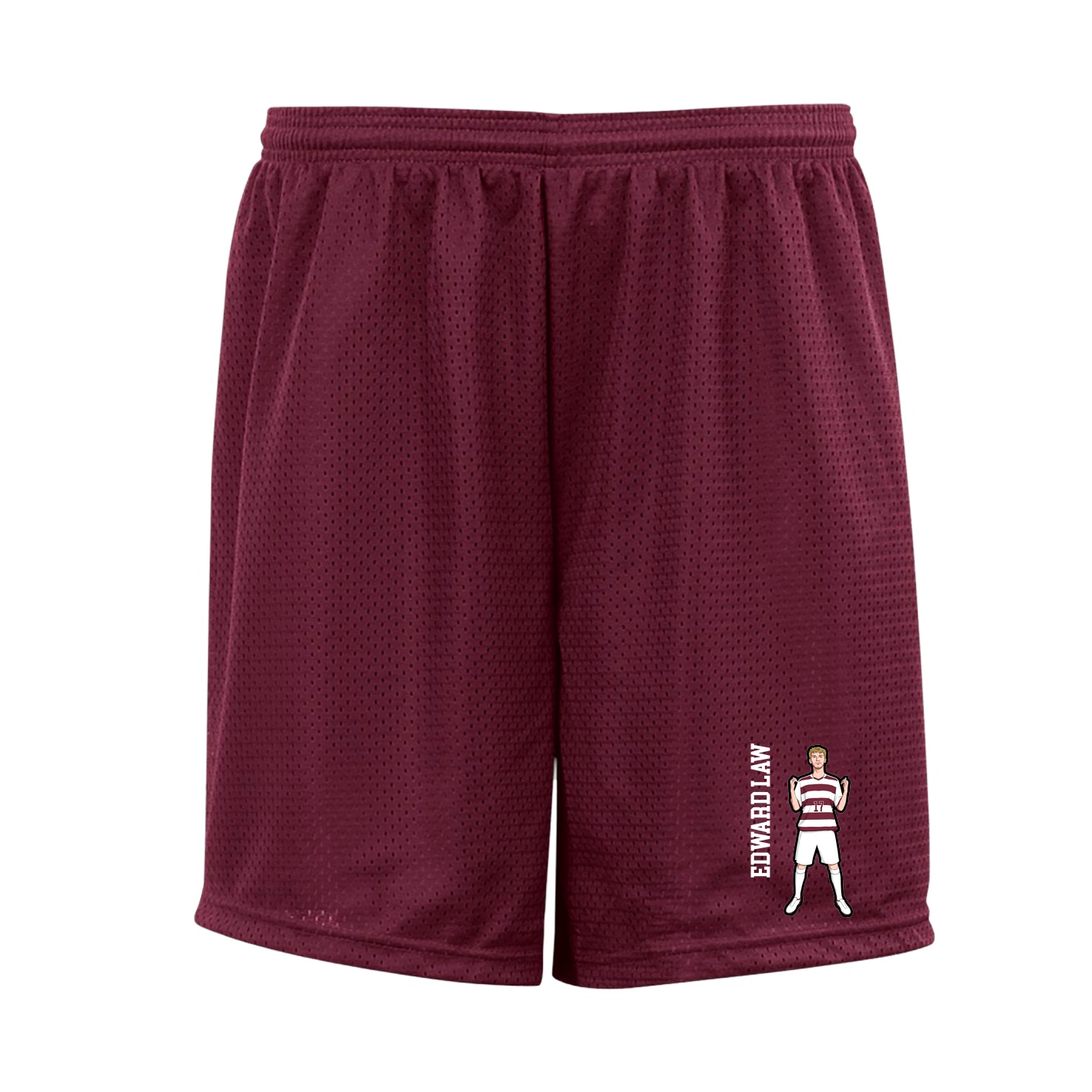 Shorts — Name Vertical in Cardinal