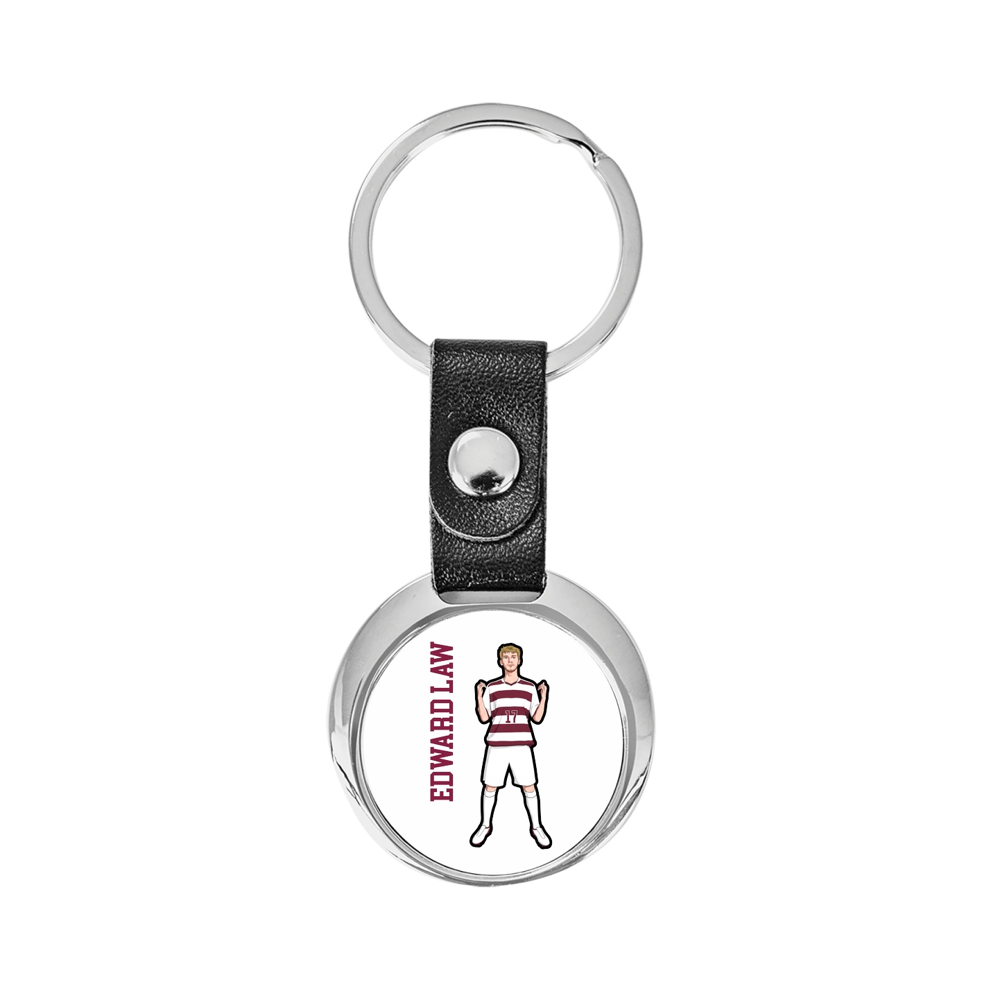 Key Chain — Name Vertical in Classic