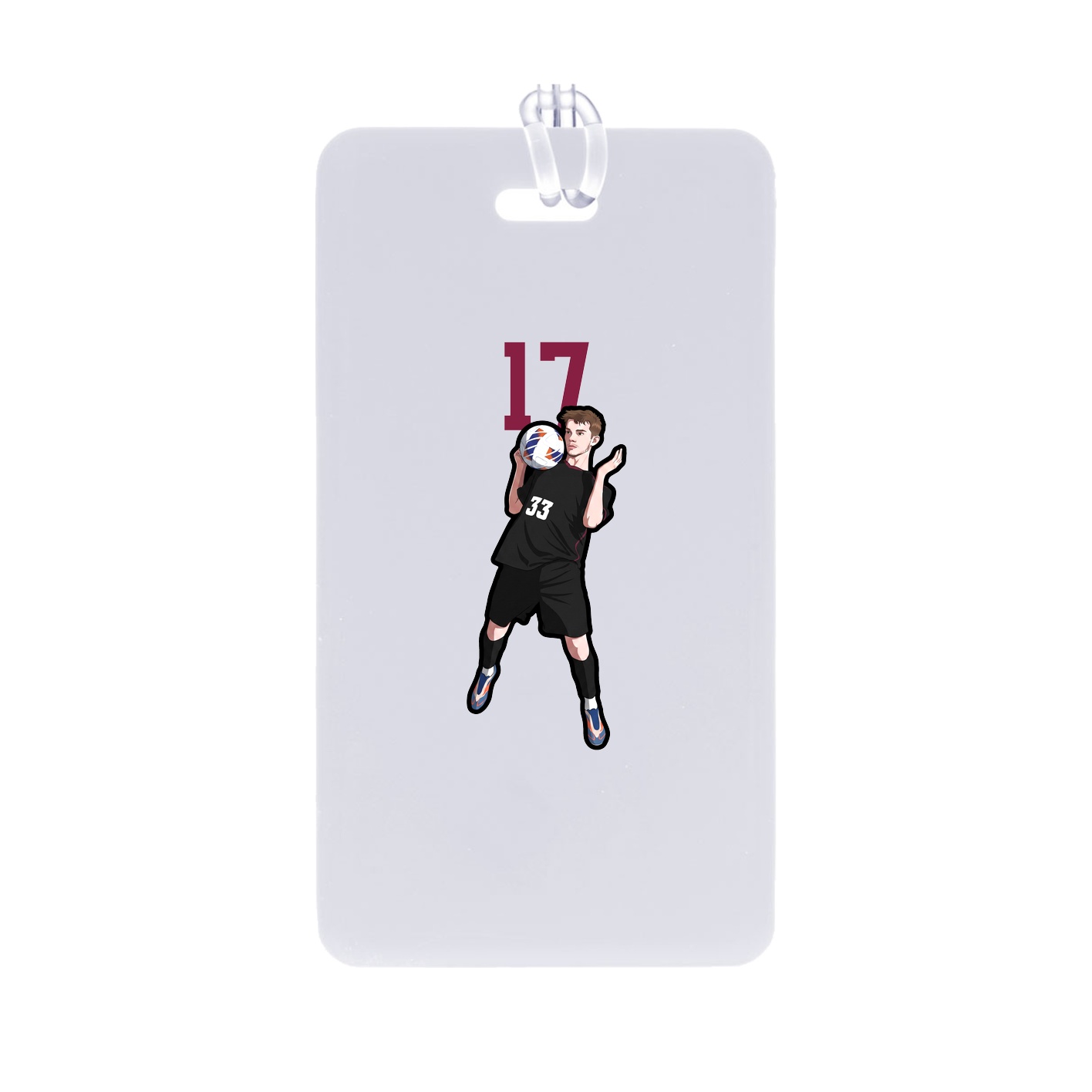 Bag Tag — Number Top in Classic