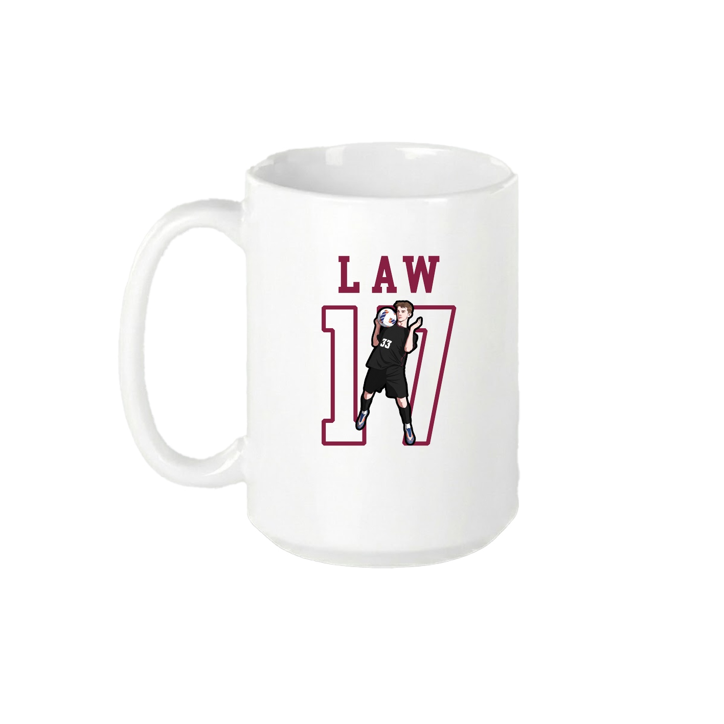 15oz Coffee Mug — Shirsey in White