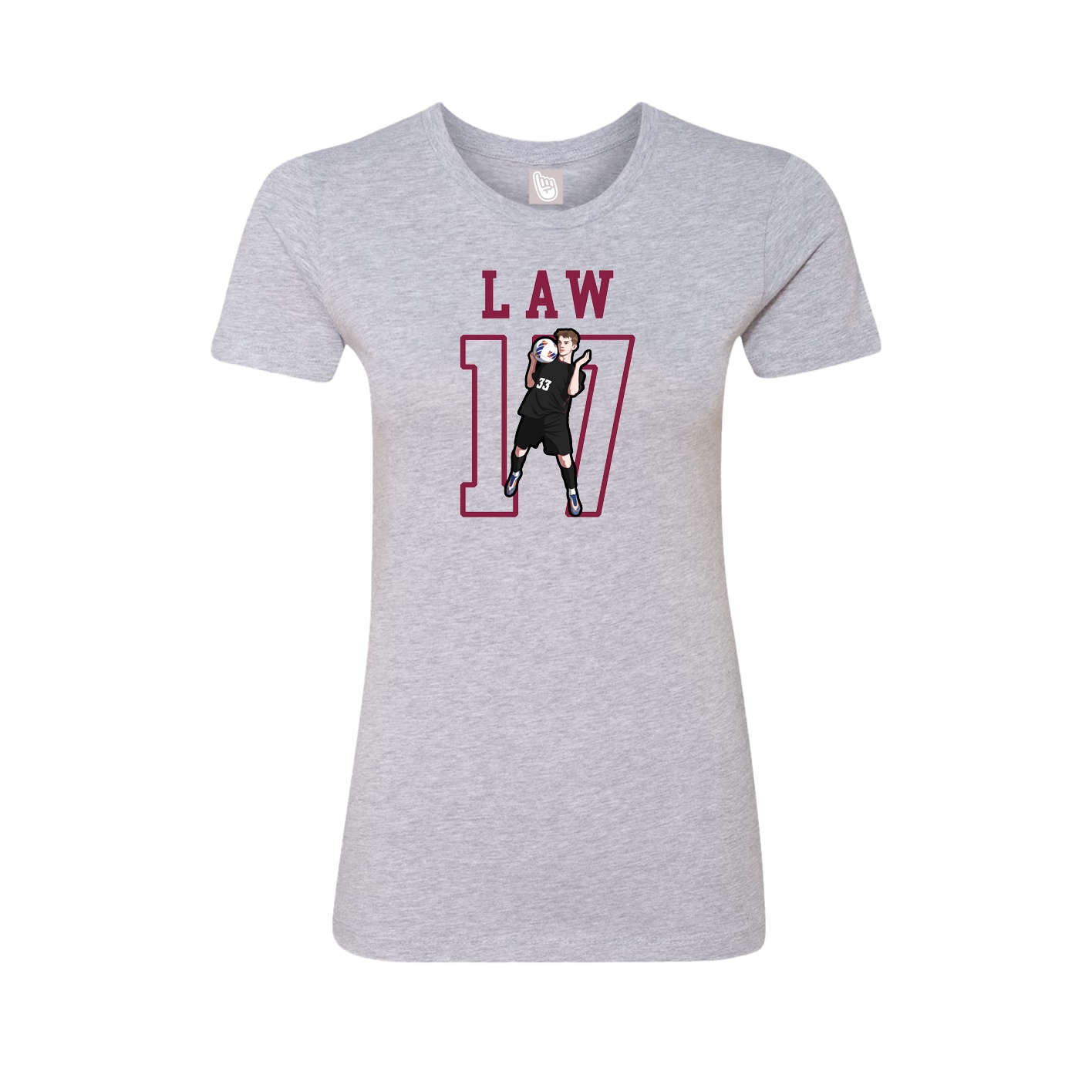 Womens Tee — Shirsey in Grey