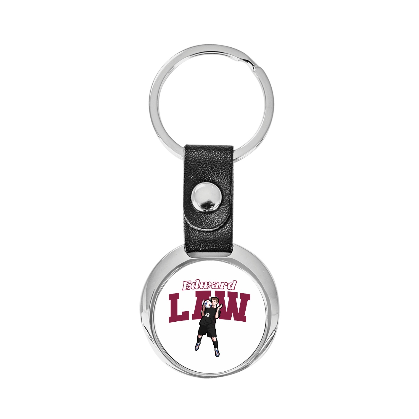 Key Chain — Name Arch in Classic