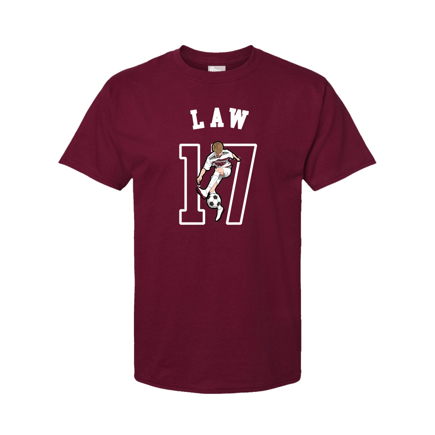 Youth Tee — Shirsey Arch in Cardinal