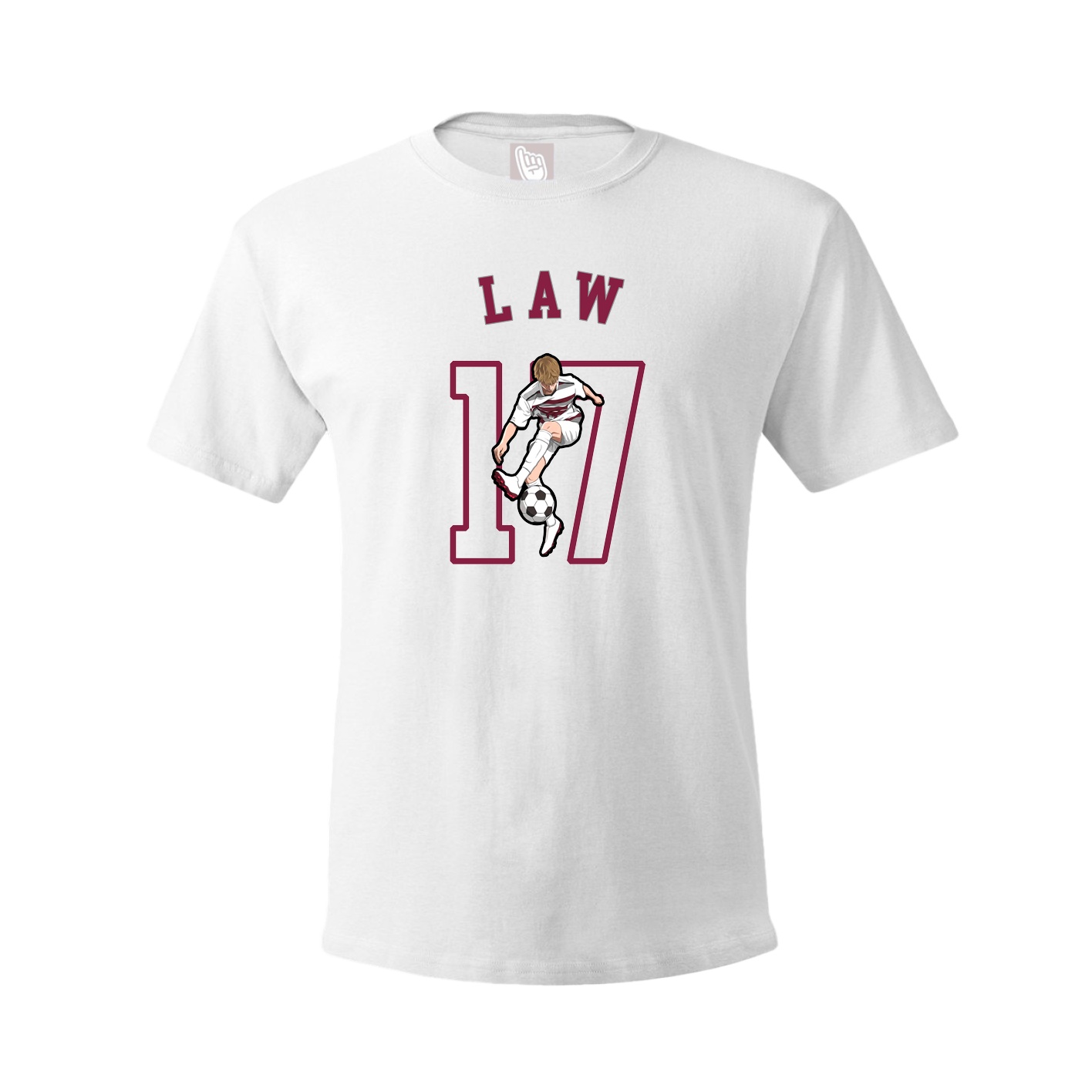 Youth Tee — Shirsey Arch in White