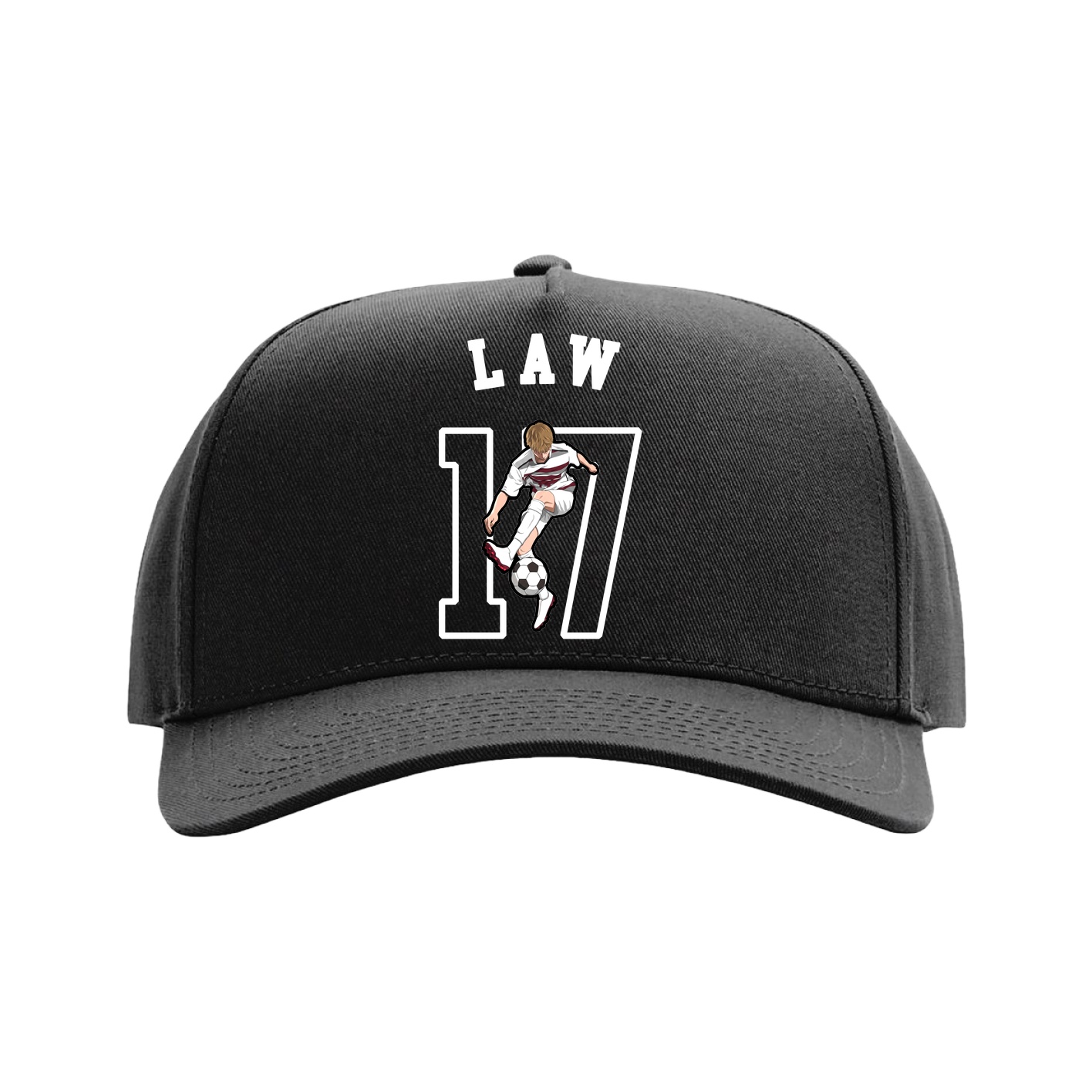 Full Fabric Five-Panel Champ Cap