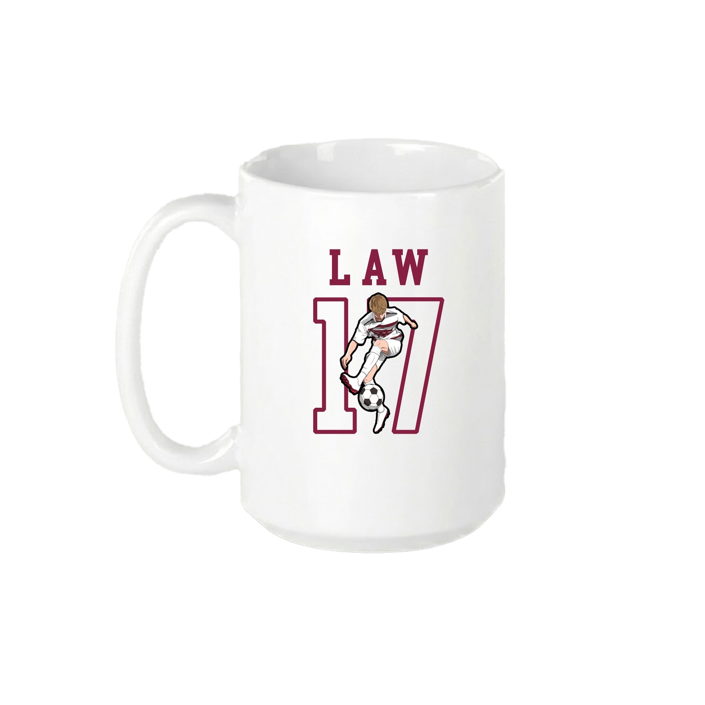 15oz Coffee Mug — Shirsey in White