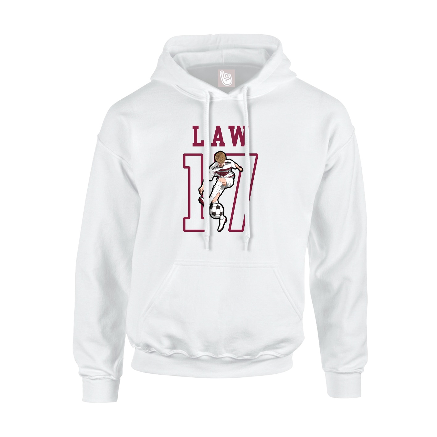Youth Hoodie — Shirsey in White