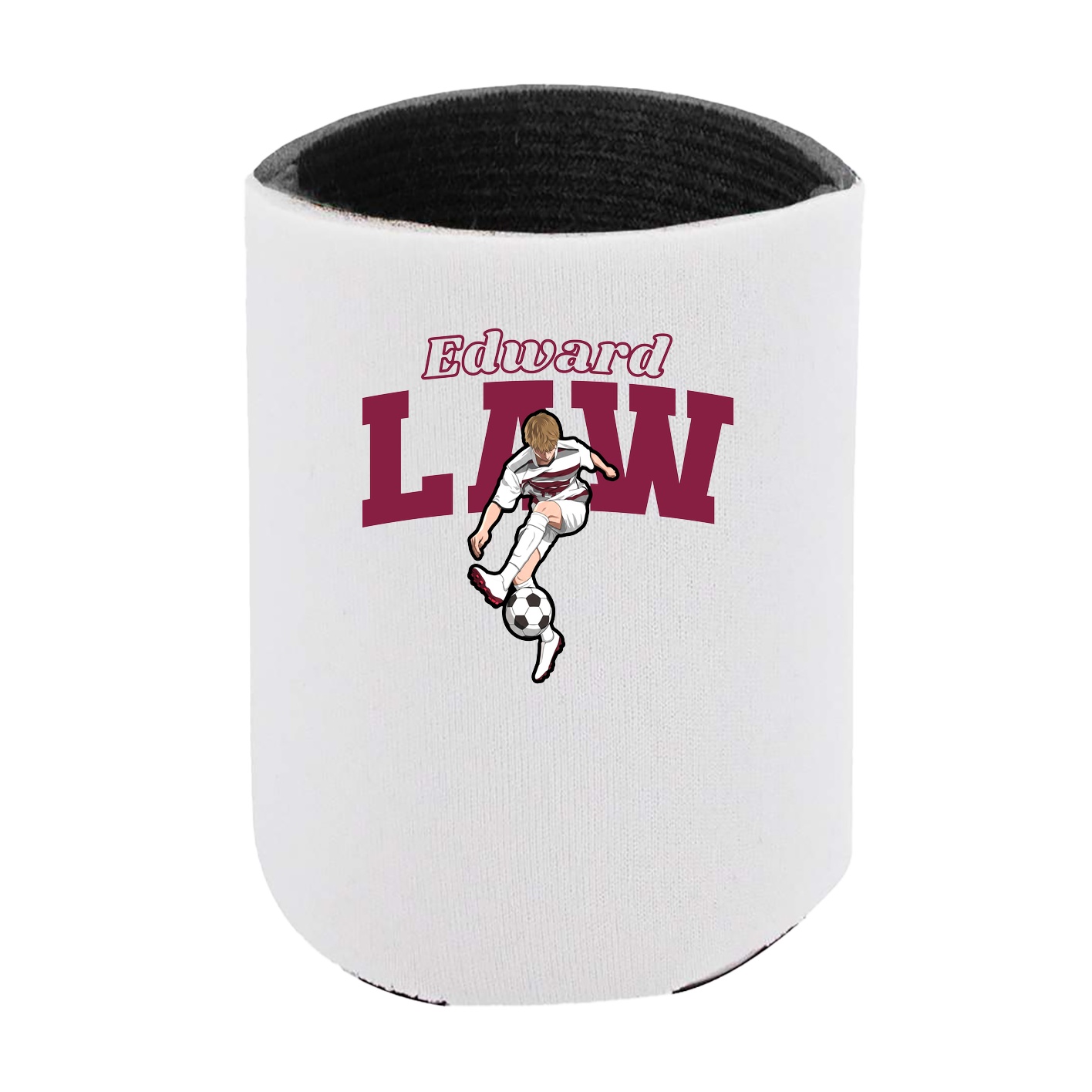 Can Holder — Name Arch in White