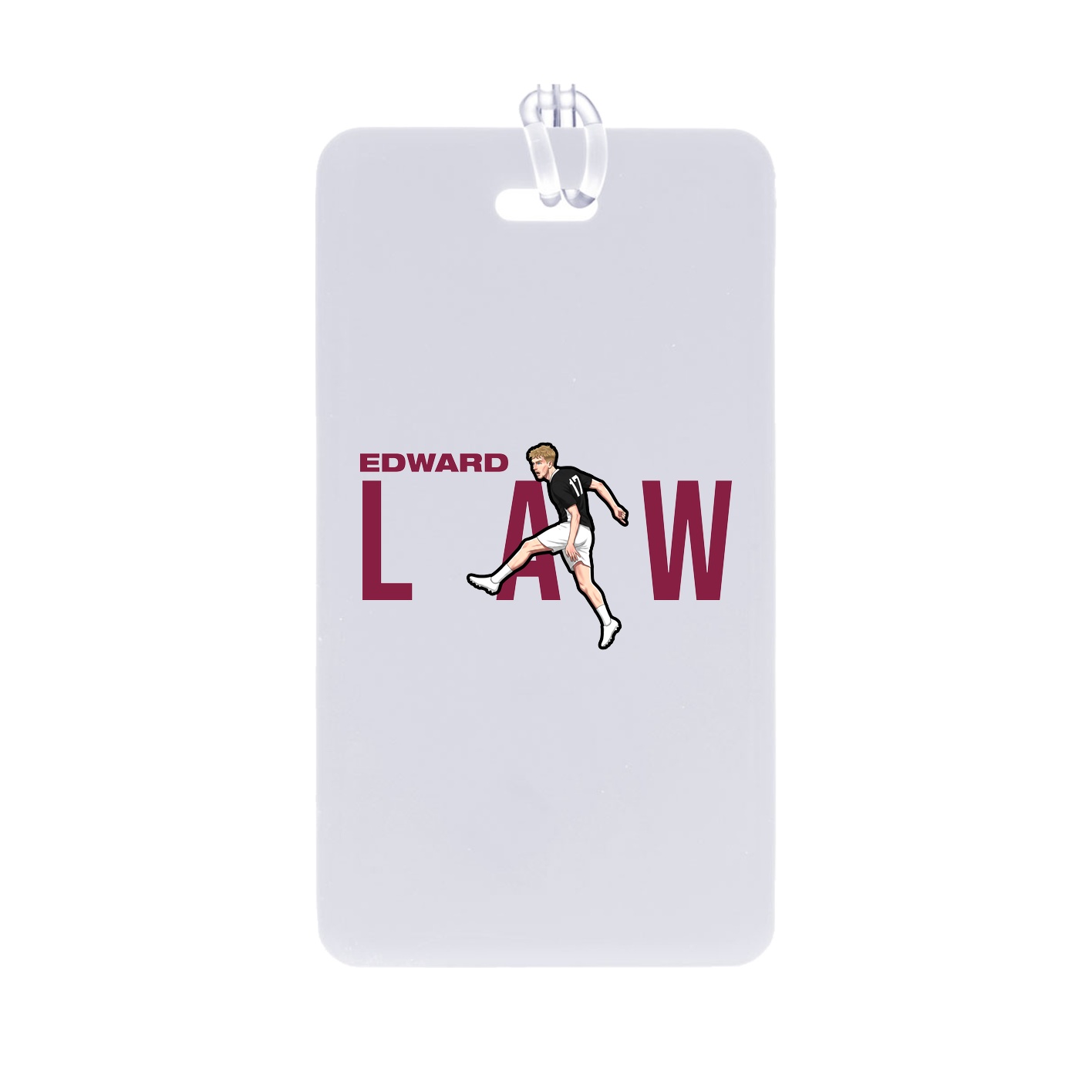 Bag Tag — Player Name in Classic