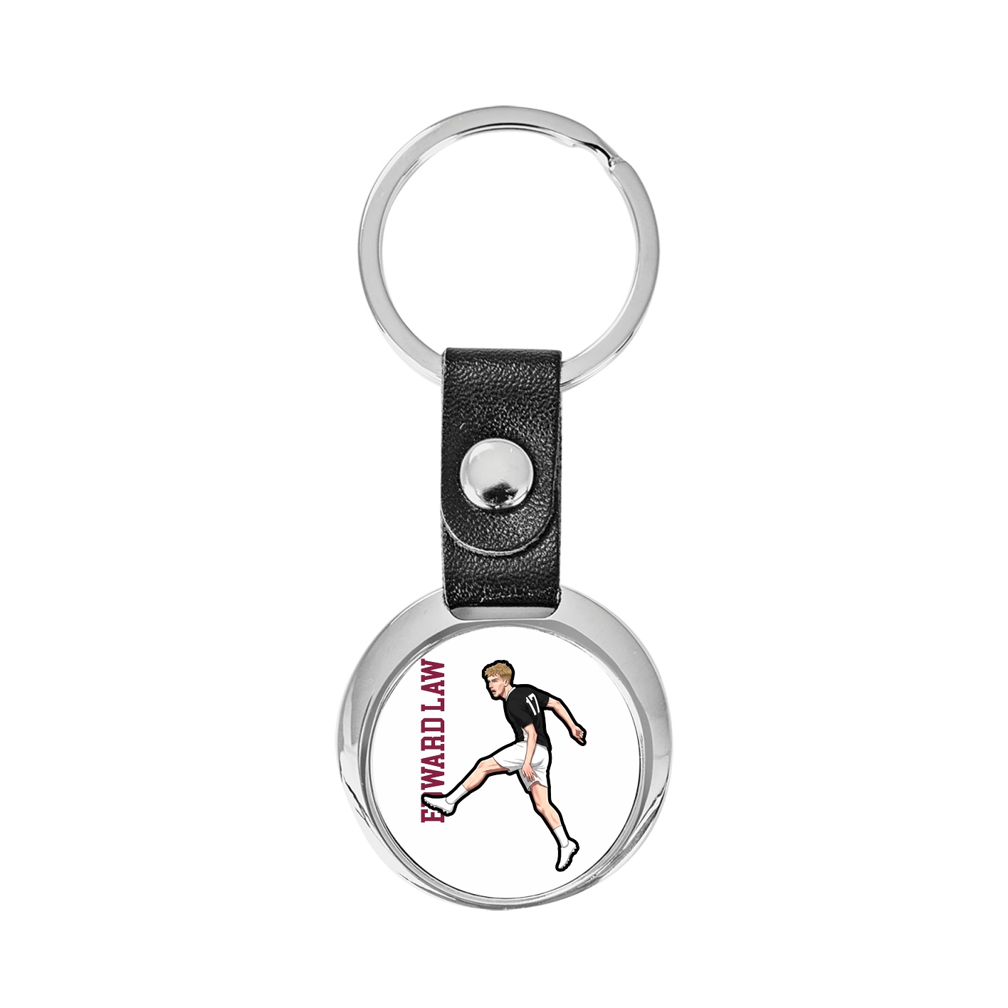 Key Chain — Name Vertical in Classic