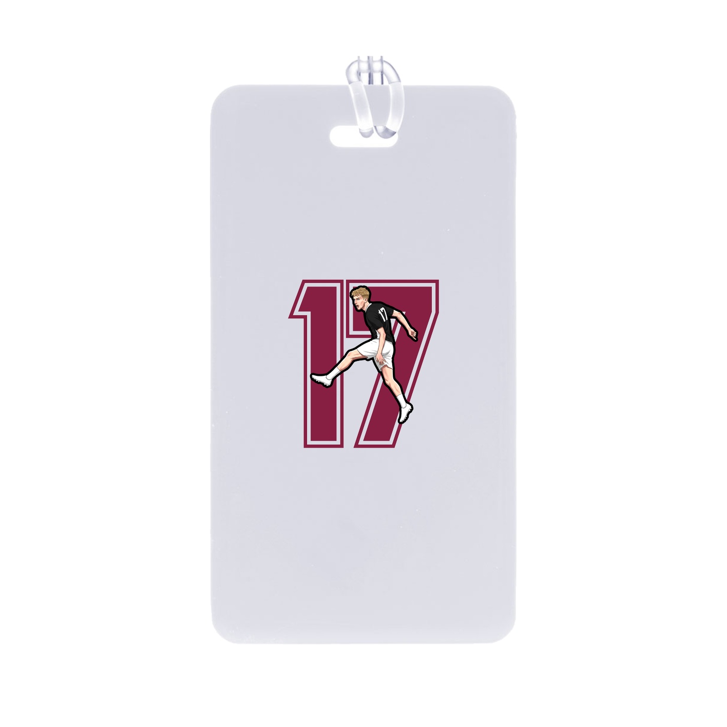 Bag Tag — Number in Classic