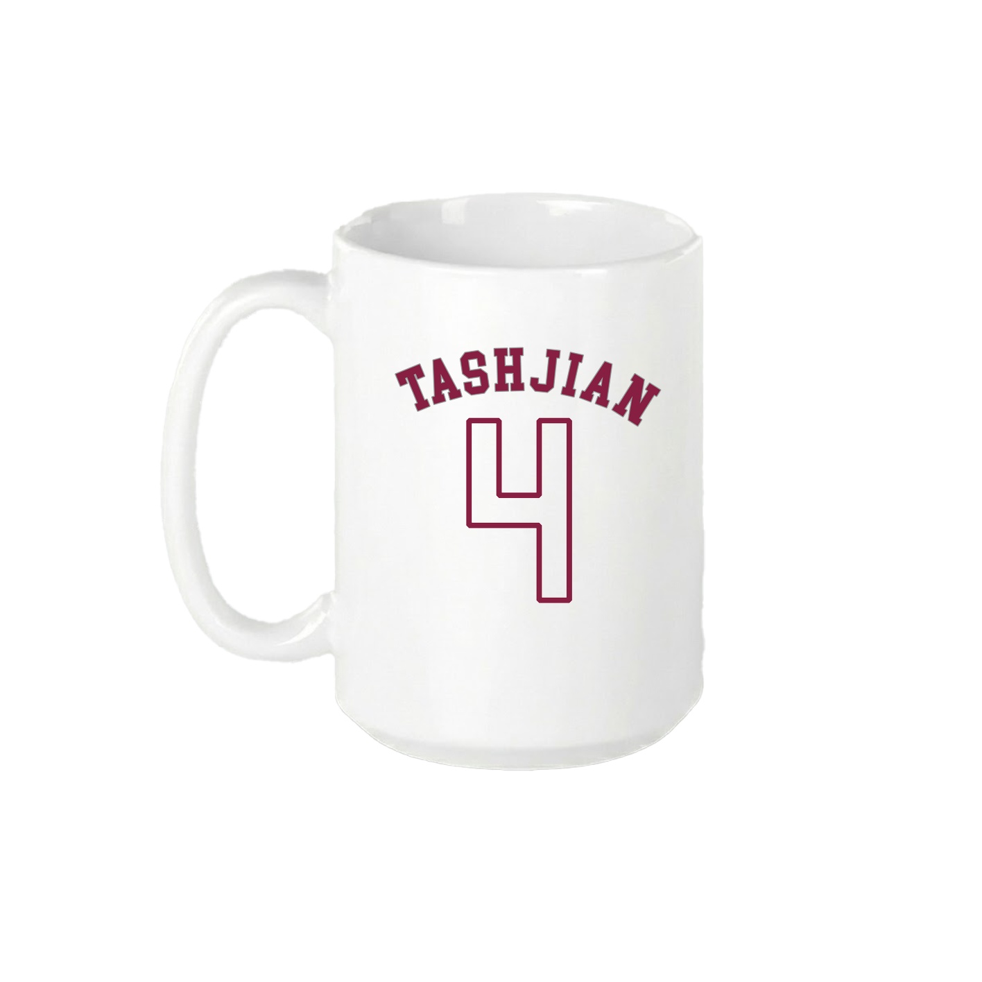 15oz Coffee Mug — Shirsey Arch in White