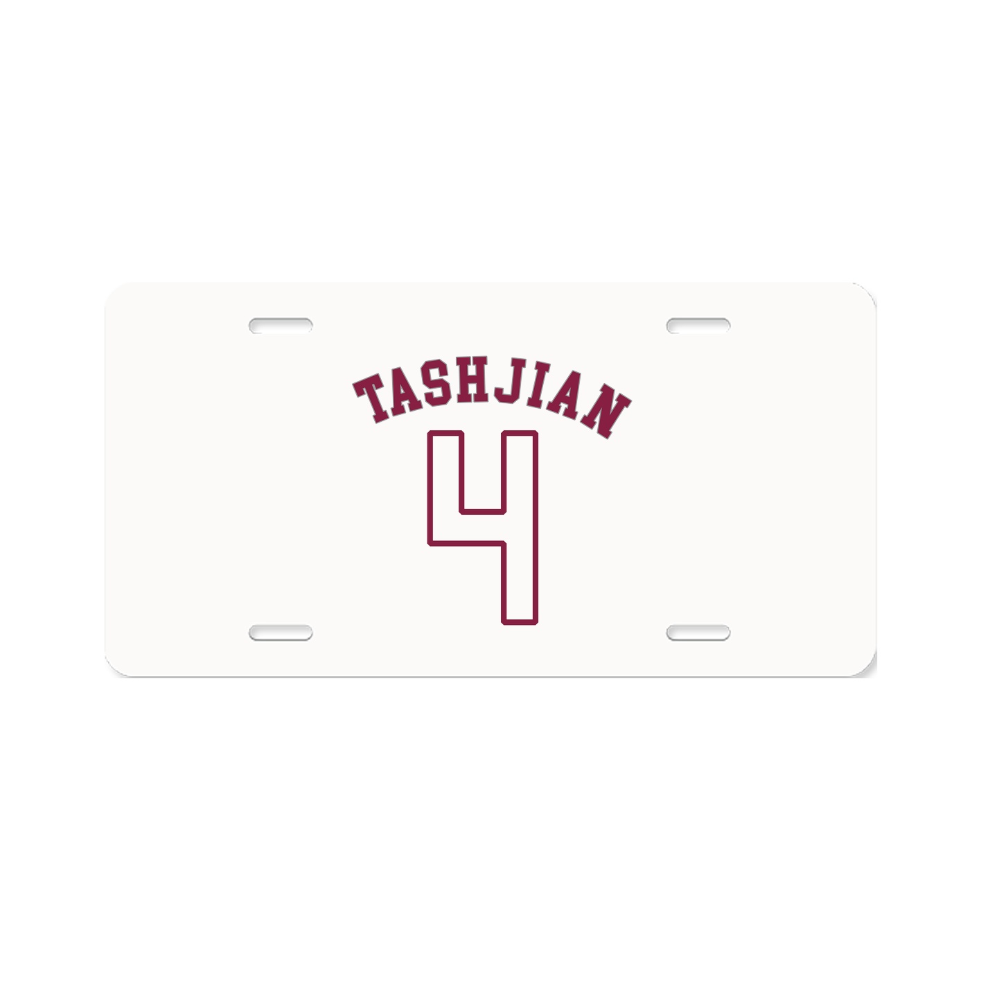 License Plate — Shirsey Arch in Classic