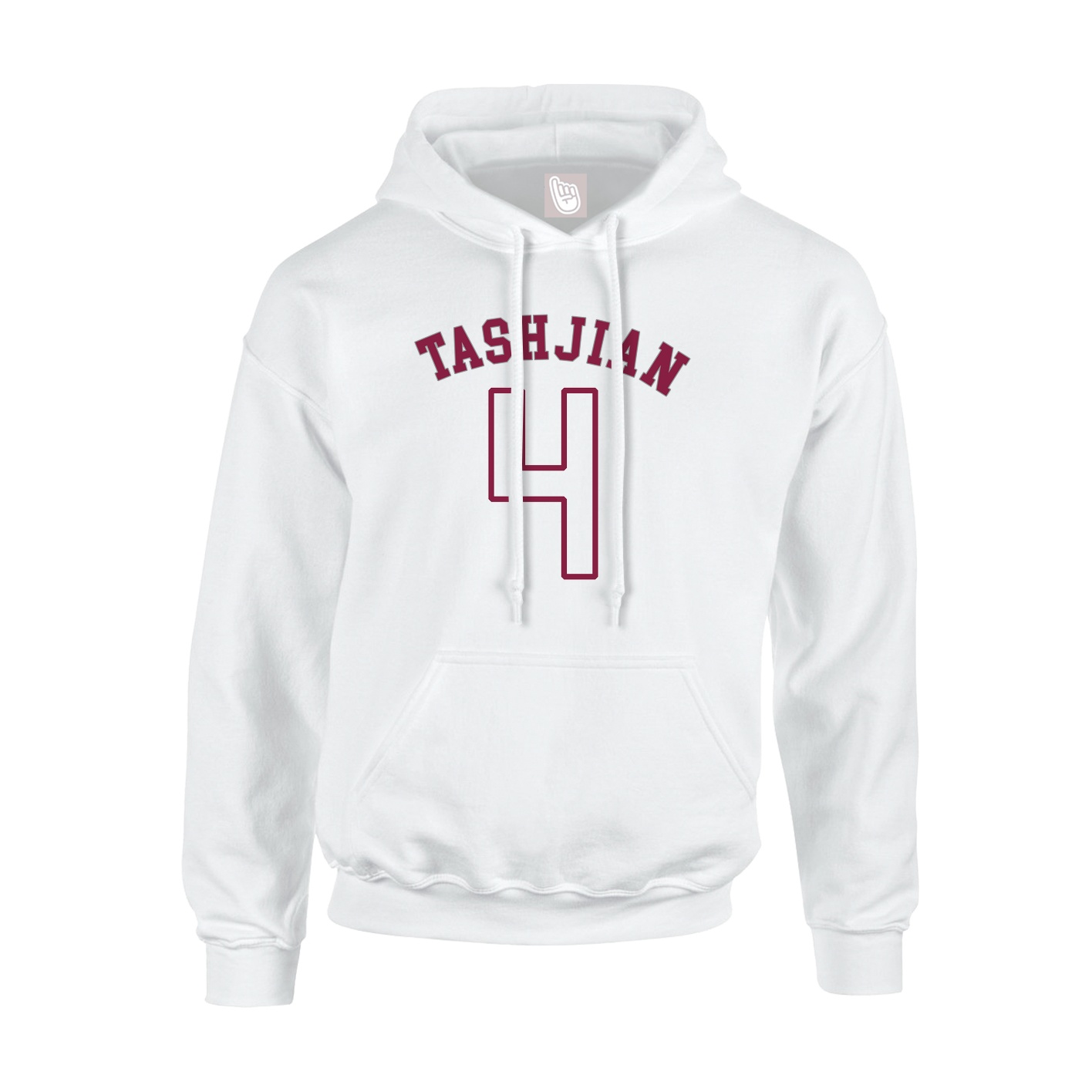 Hoodie — Shirsey Arch in White