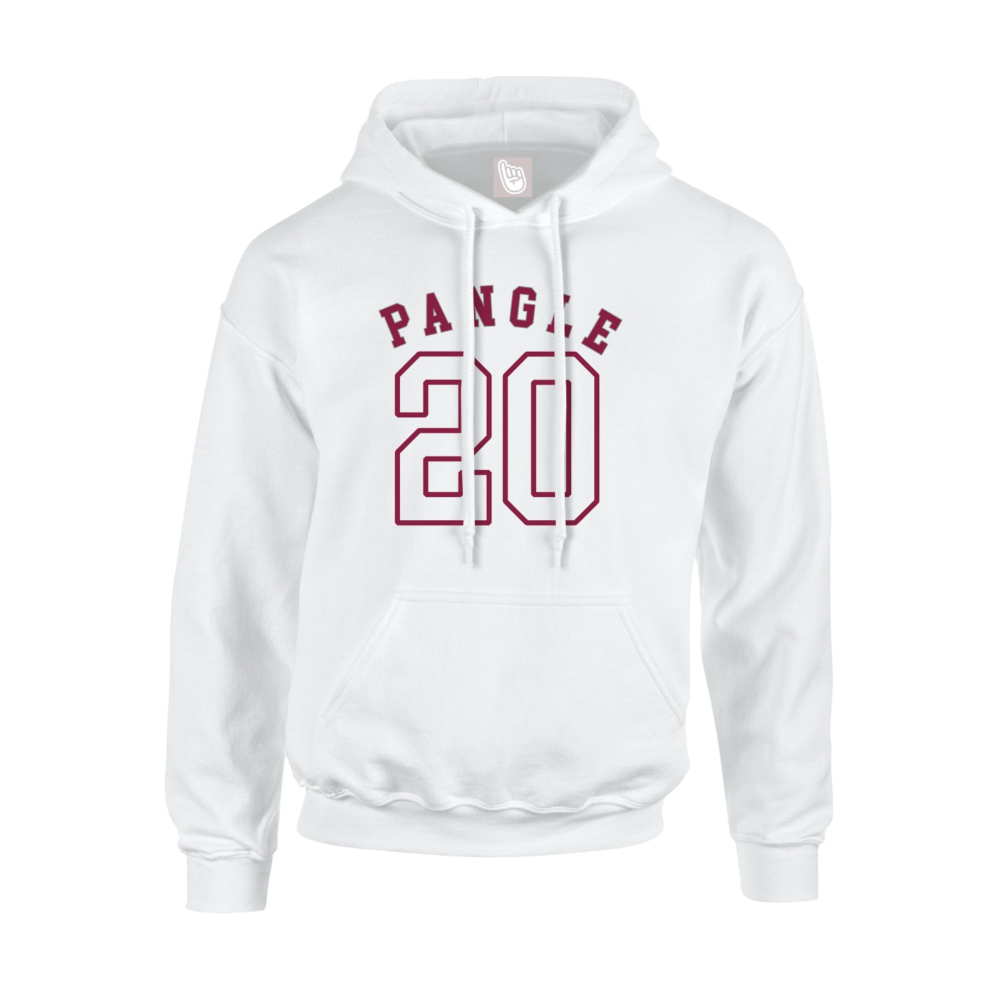 Youth Hoodie — Shirsey Arch in White