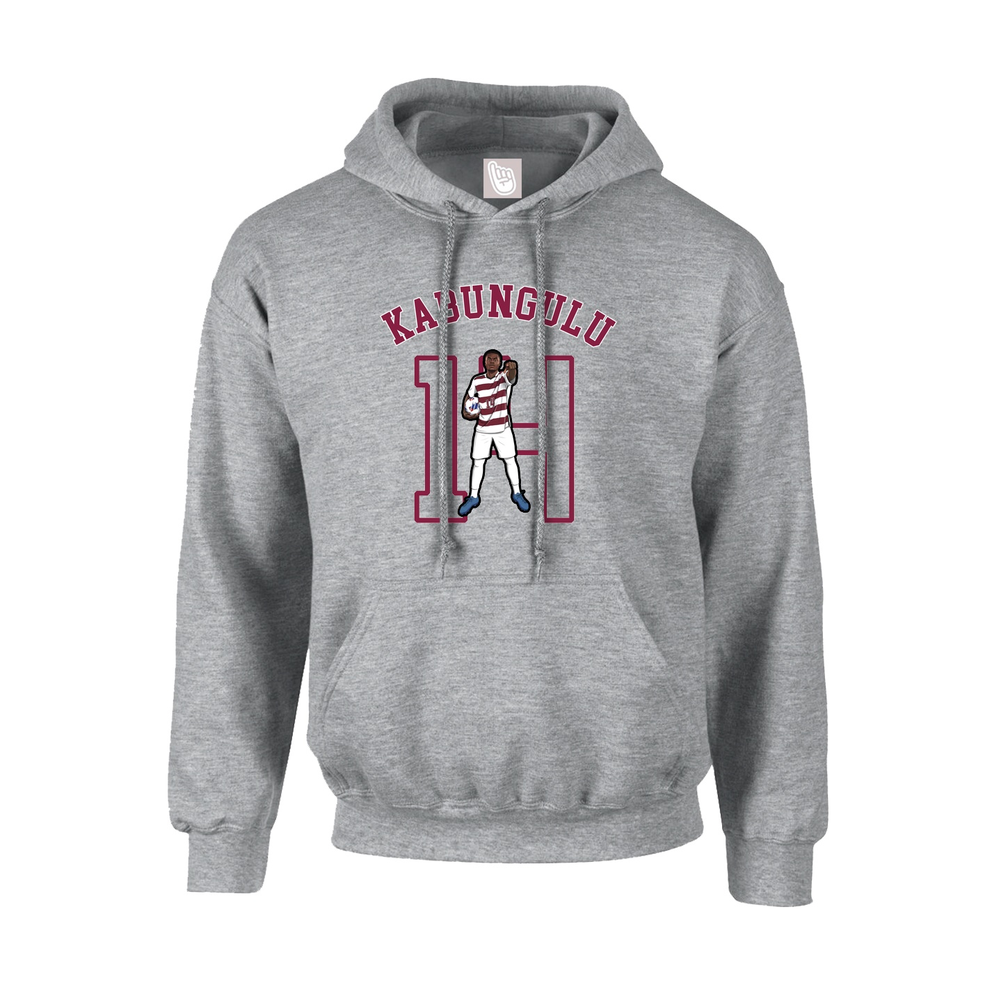 Youth Hoodie — Shirsey Arch in Grey