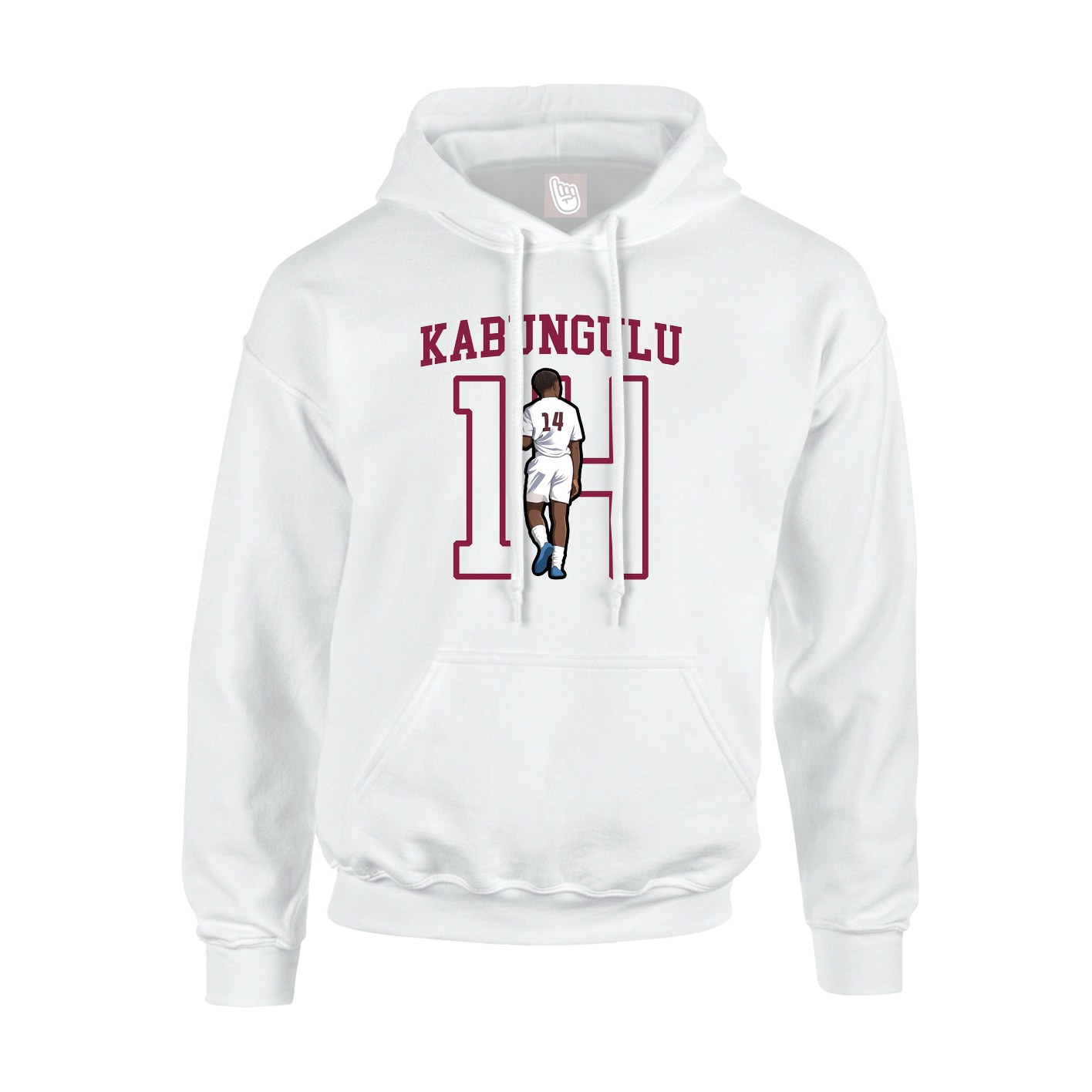 Hoodie — Shirsey in White
