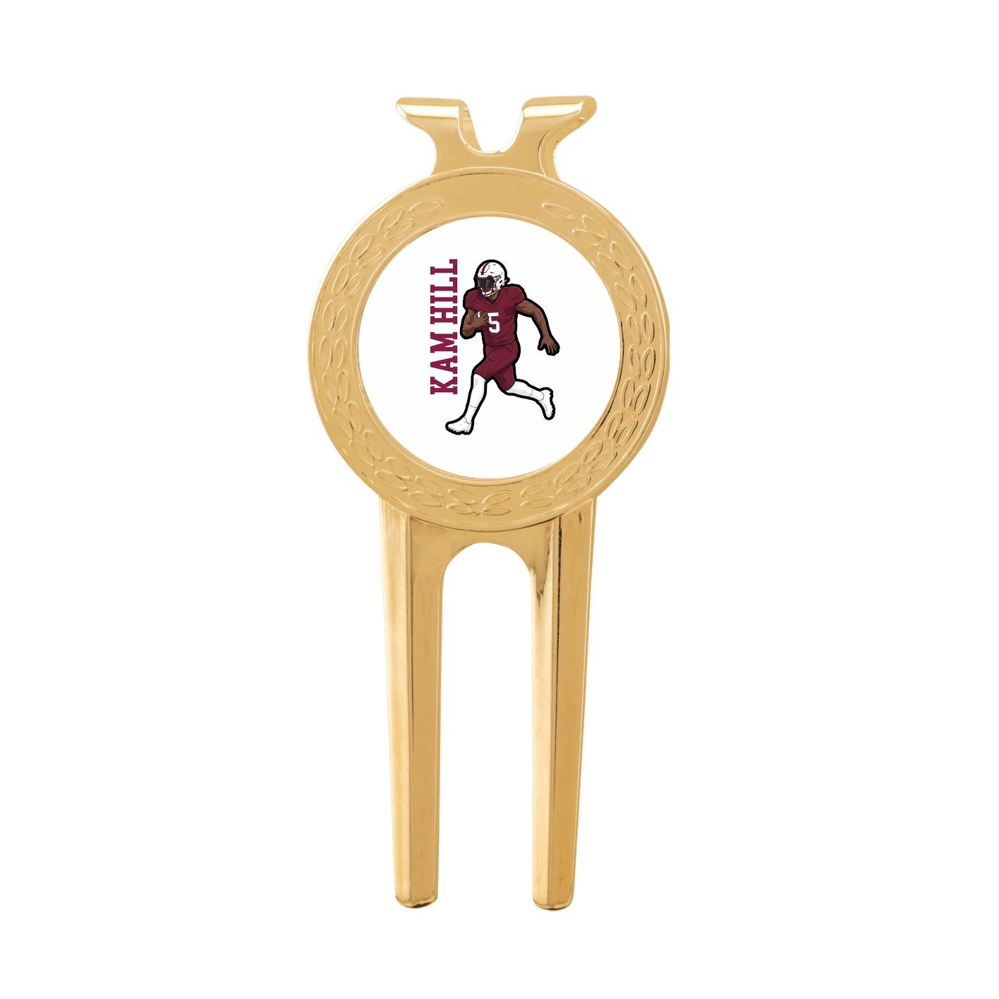 Divot Tool with Ball Marker — Name Vertical in Classic