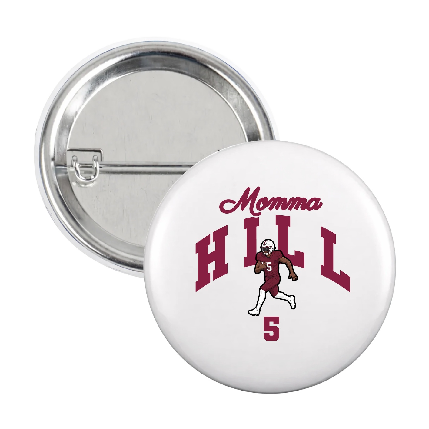 Game Day Button — Mothers Day Arch in White