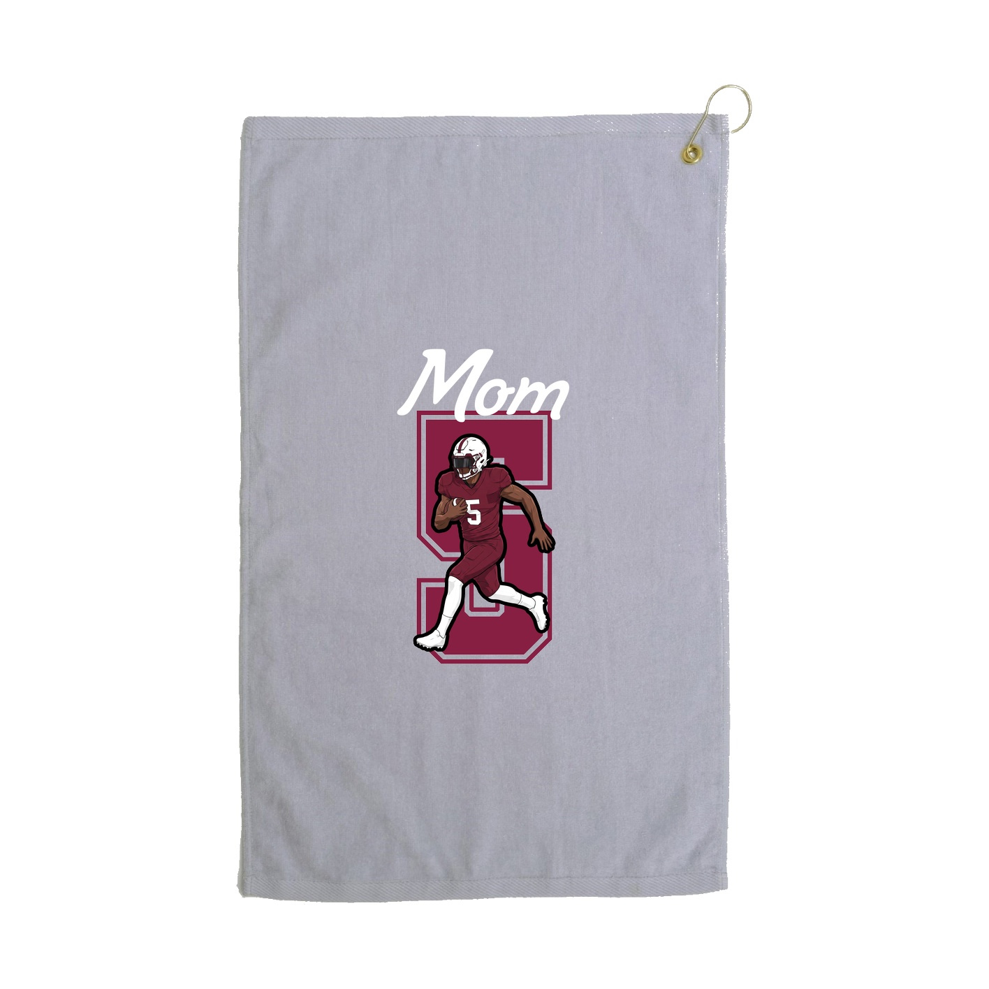 Golf Towel — Mothers Day Shirsey in Grey