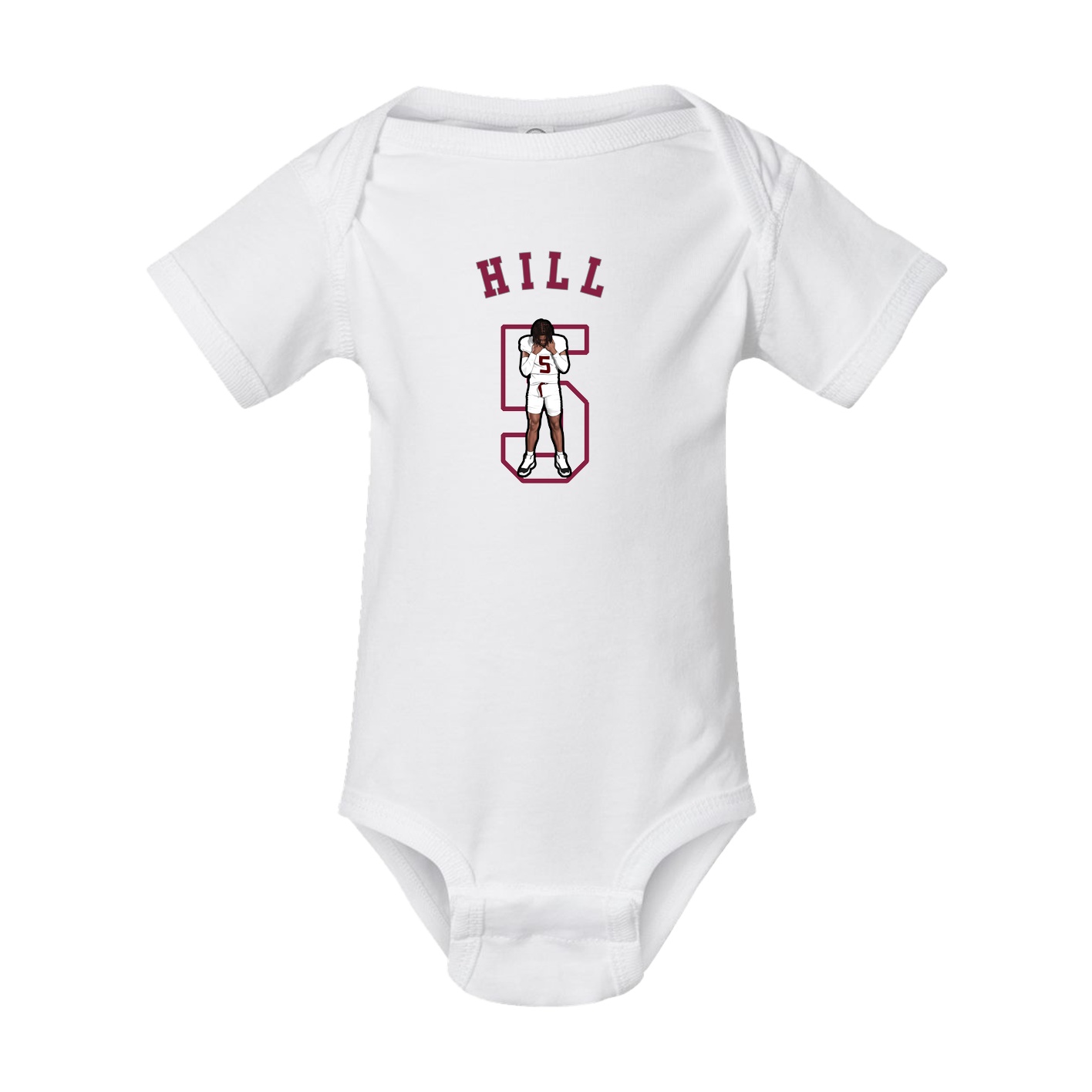 Baby Onesie — Shirsey Arch in White