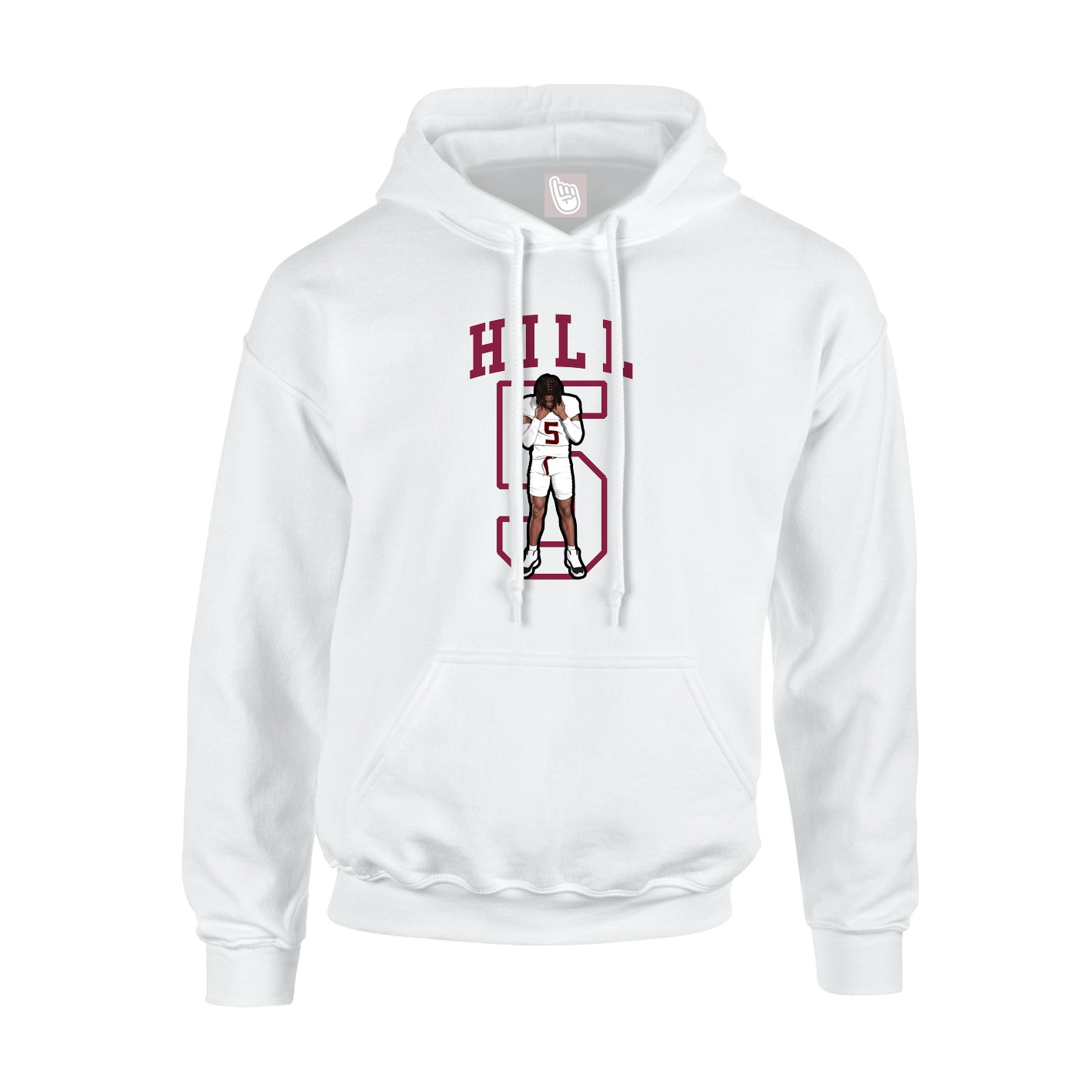 Youth Hoodie — Shirsey in White
