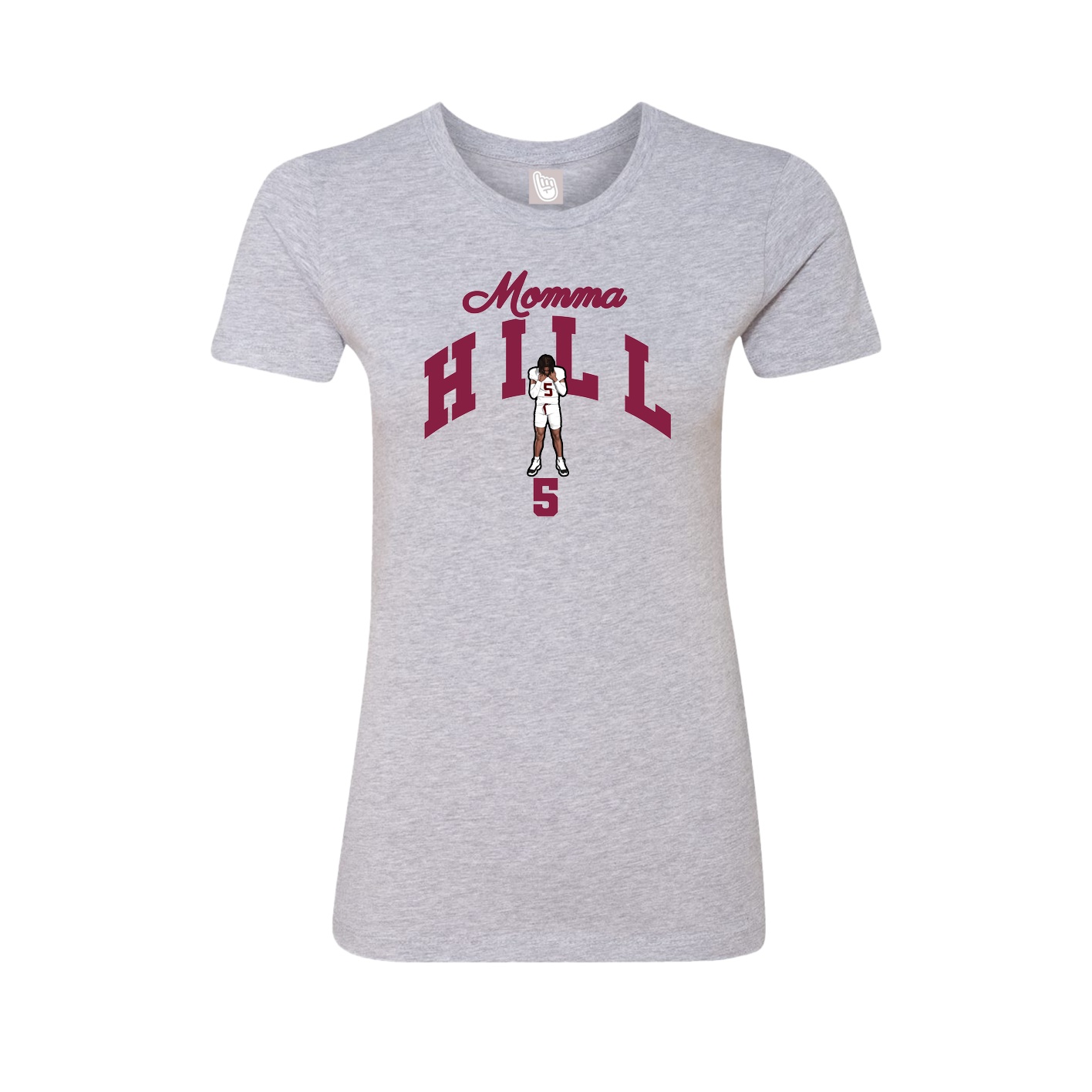 Womens Tee — Mothers Day Arch in Grey