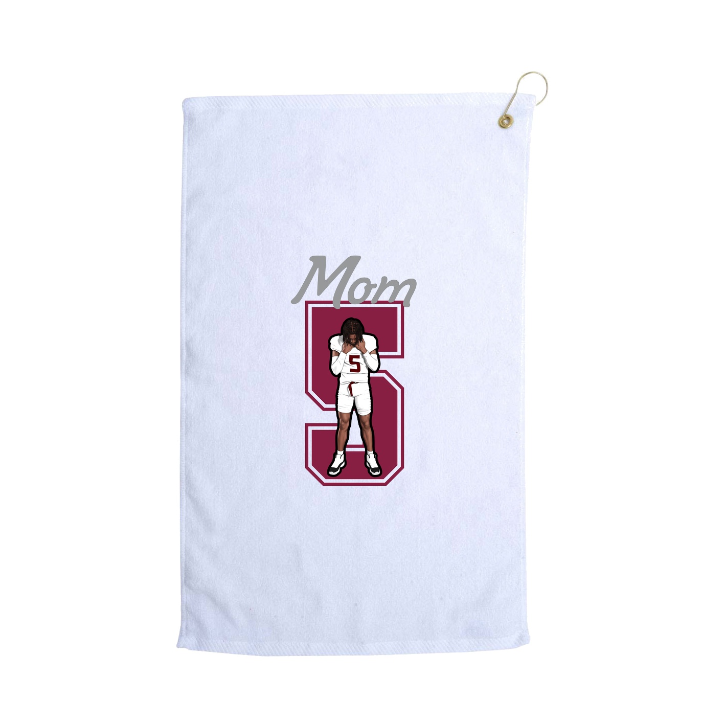 Golf Towel — Mothers Day Shirsey in White