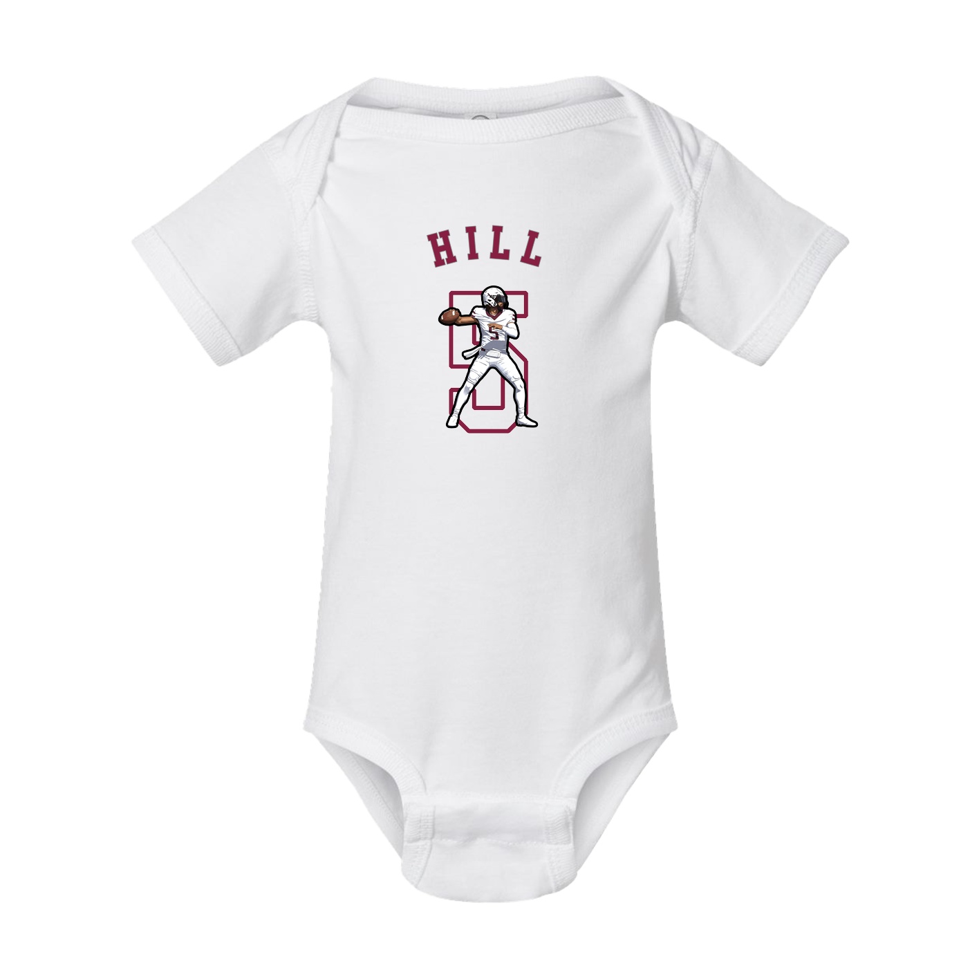Baby Onesie — Shirsey Arch in White